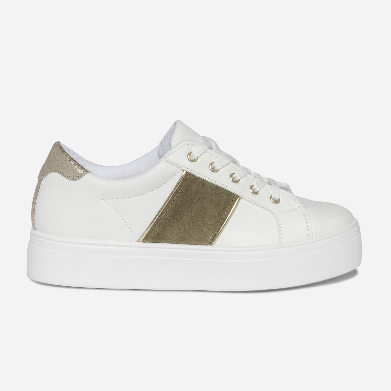 Tennis blanche plateforme new arrivals