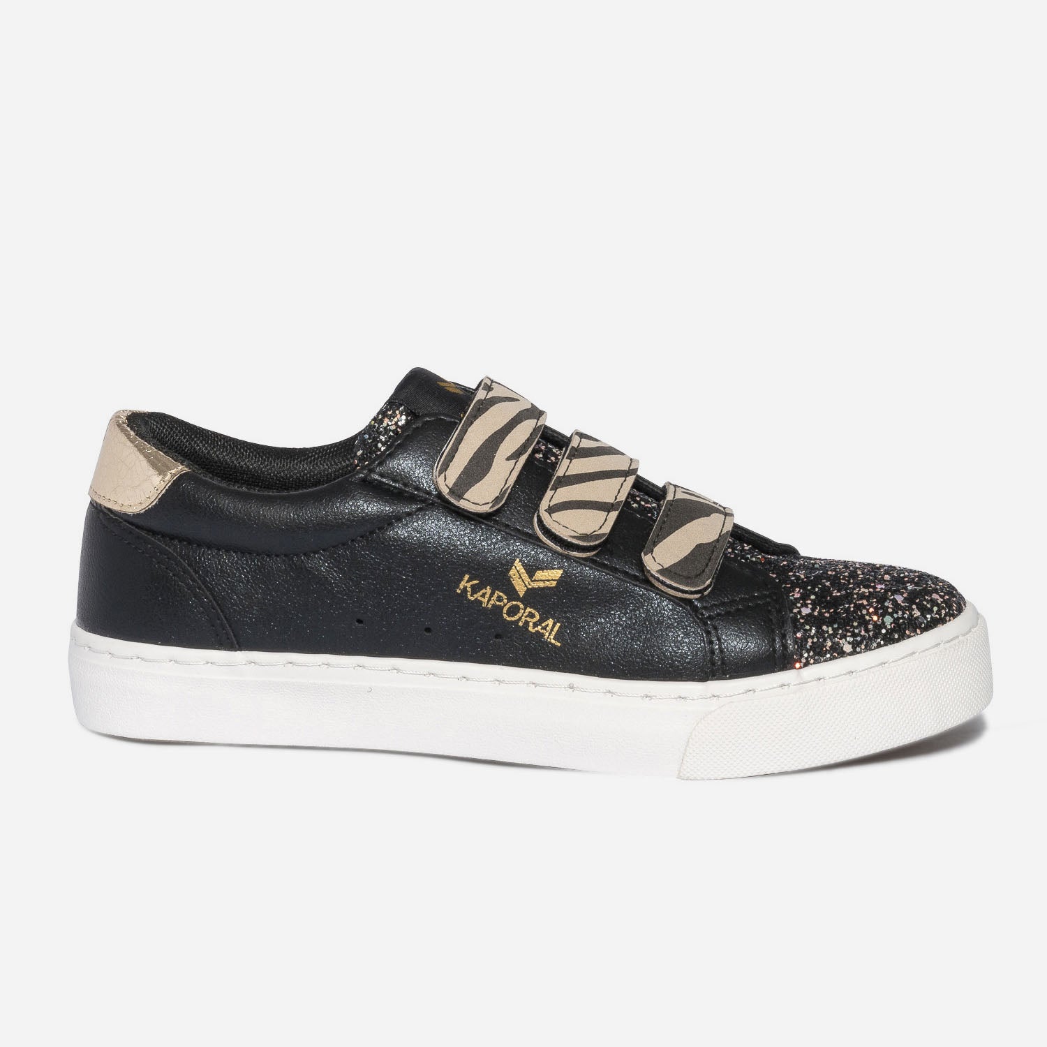 Basket femme zebre clearance