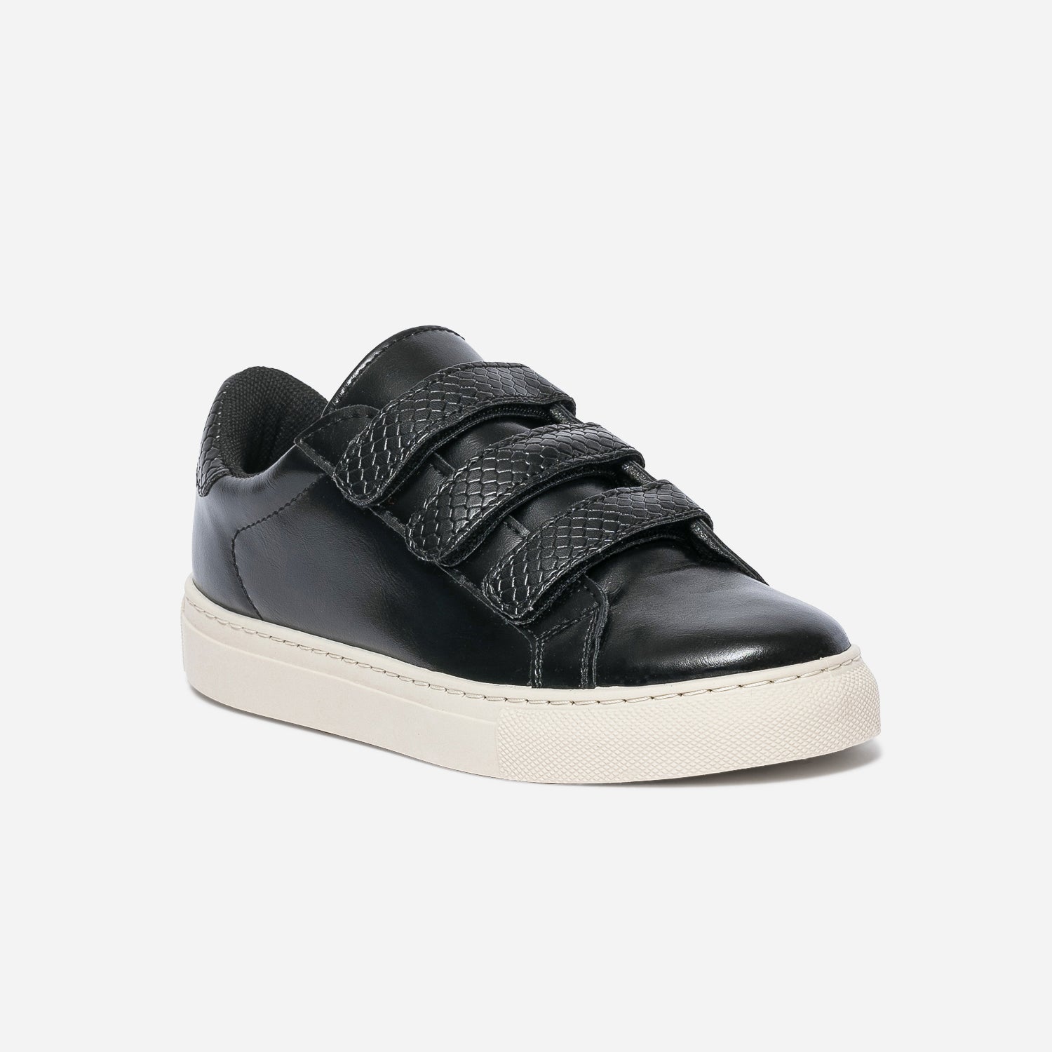 Basket noir à scratch femme online