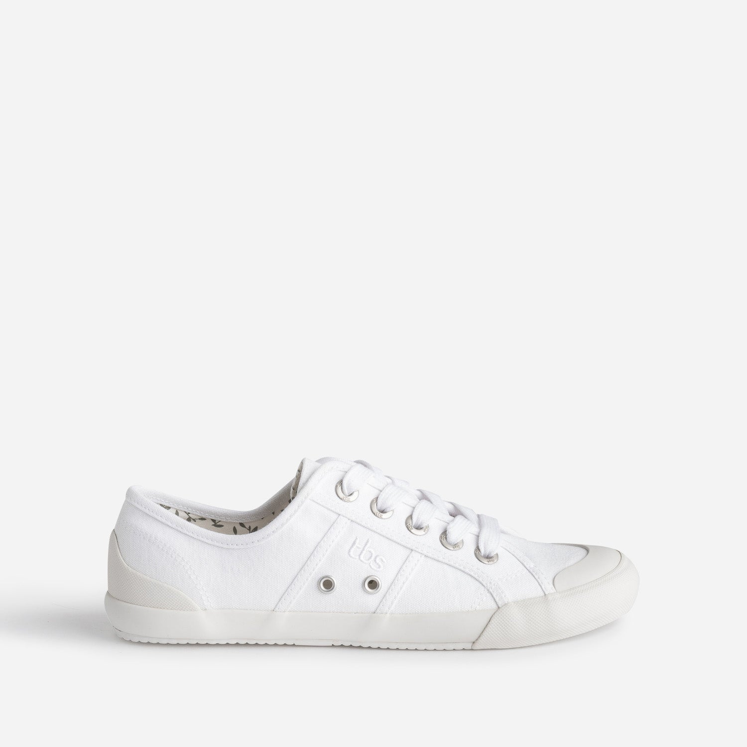 Tennis blanche toile best sale enfant