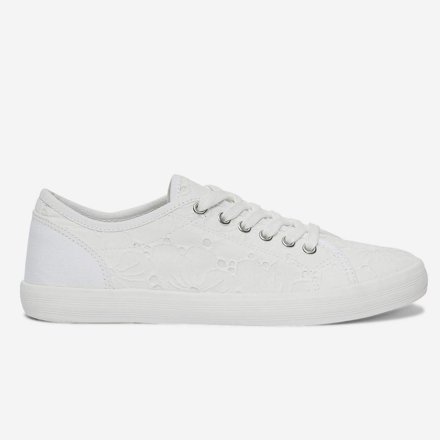 Baskets toile blanche 2025
