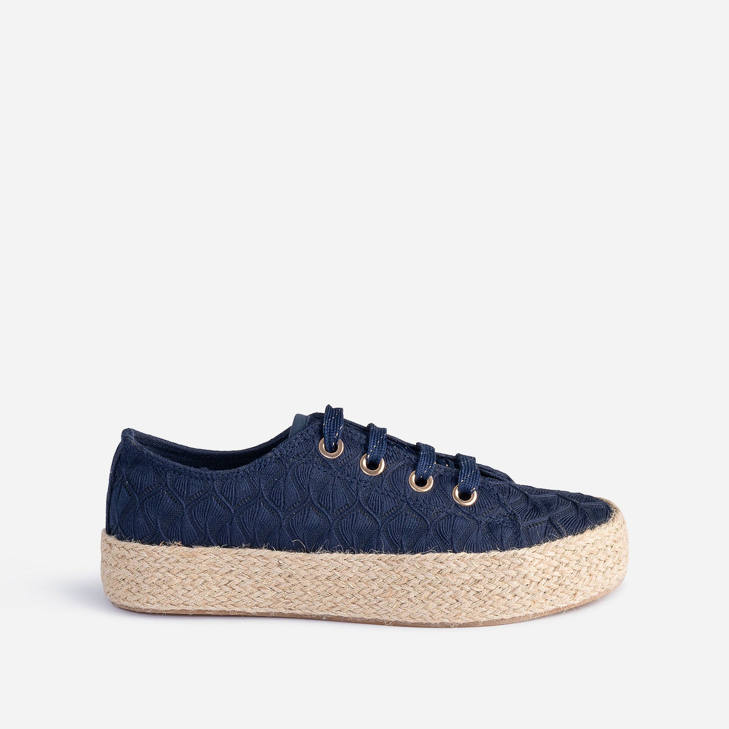 Tennis marine brod e dentelle co con ue