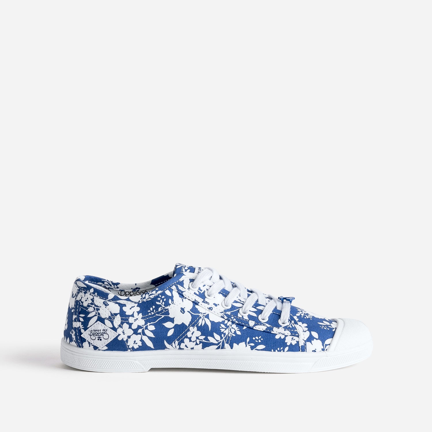 Basket le temps des cerises bleu marine top