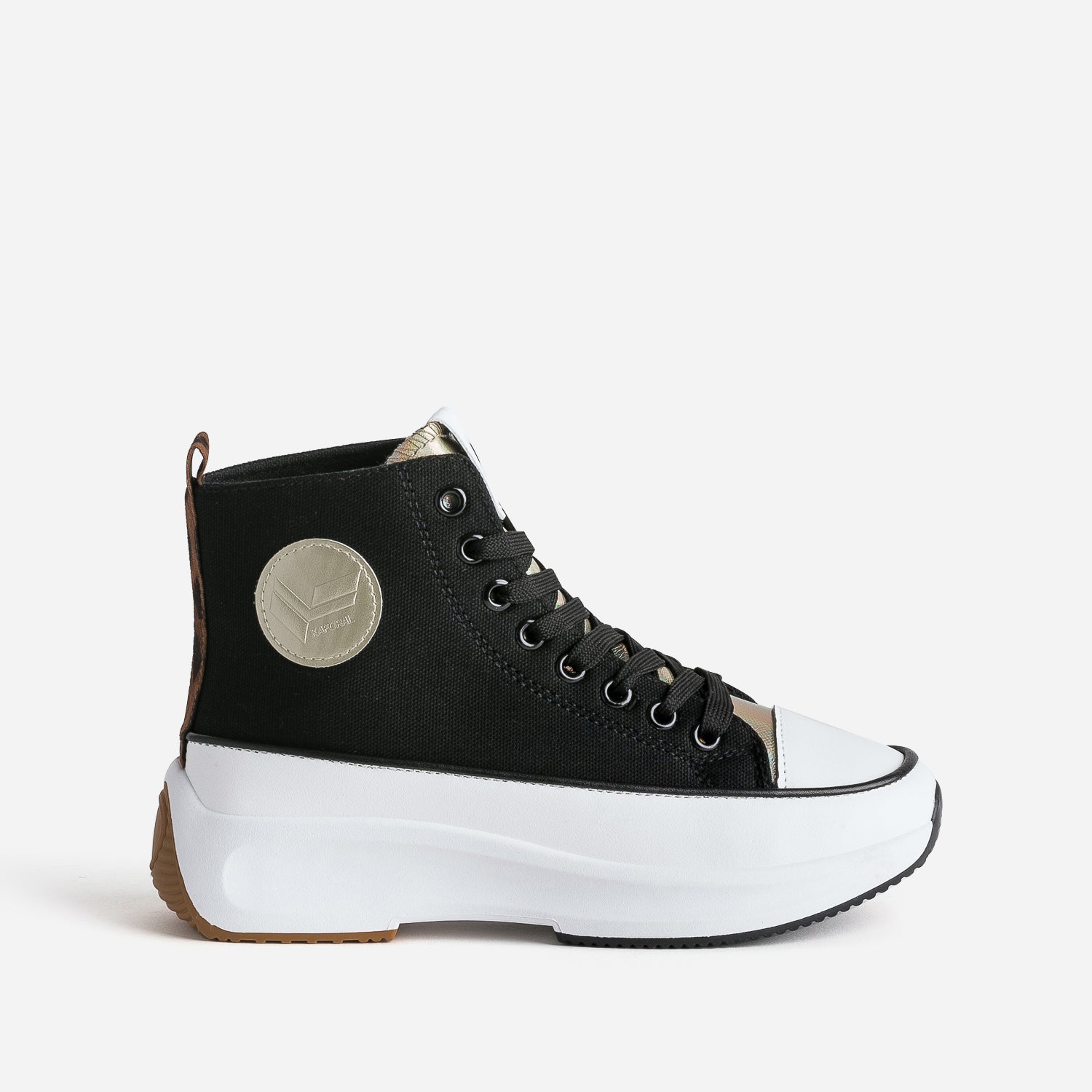 Basket noir on sale a plateforme