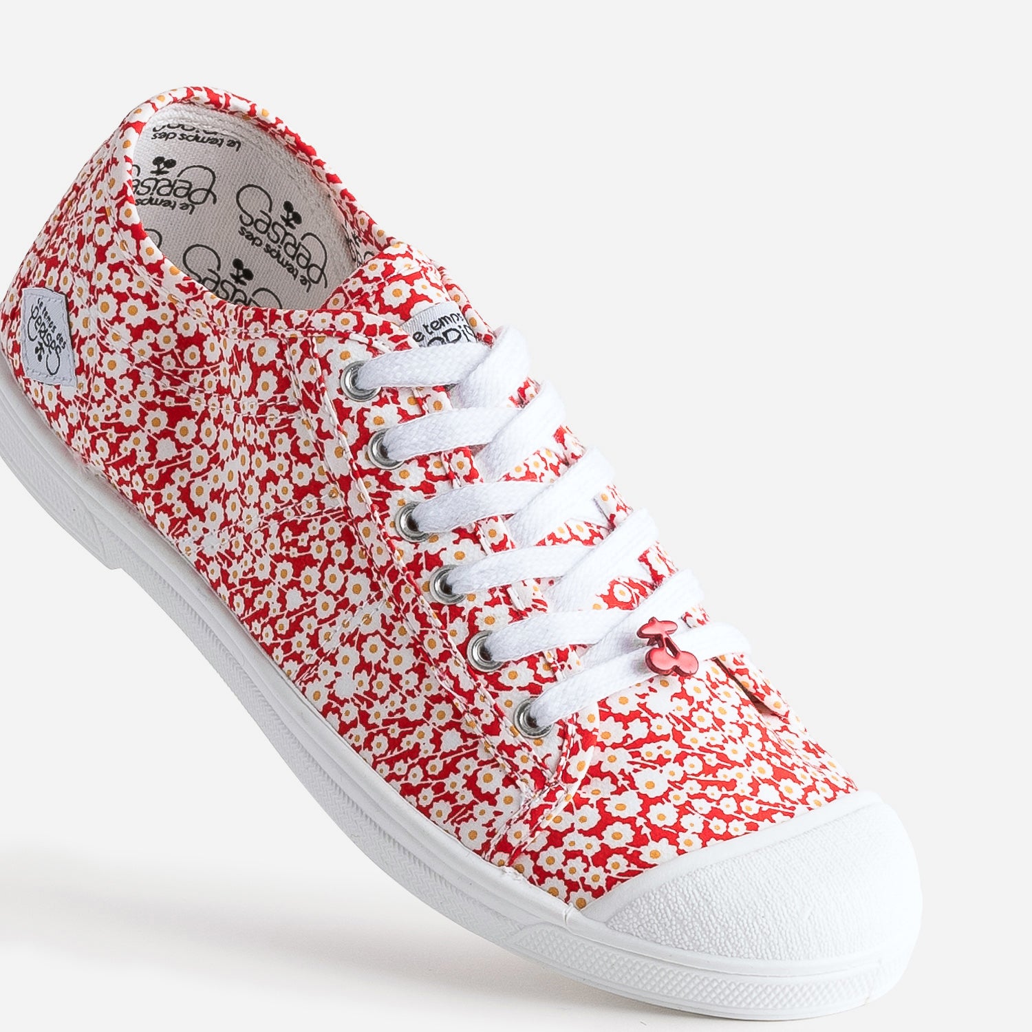 Basket le temps des cerises rouge outlet
