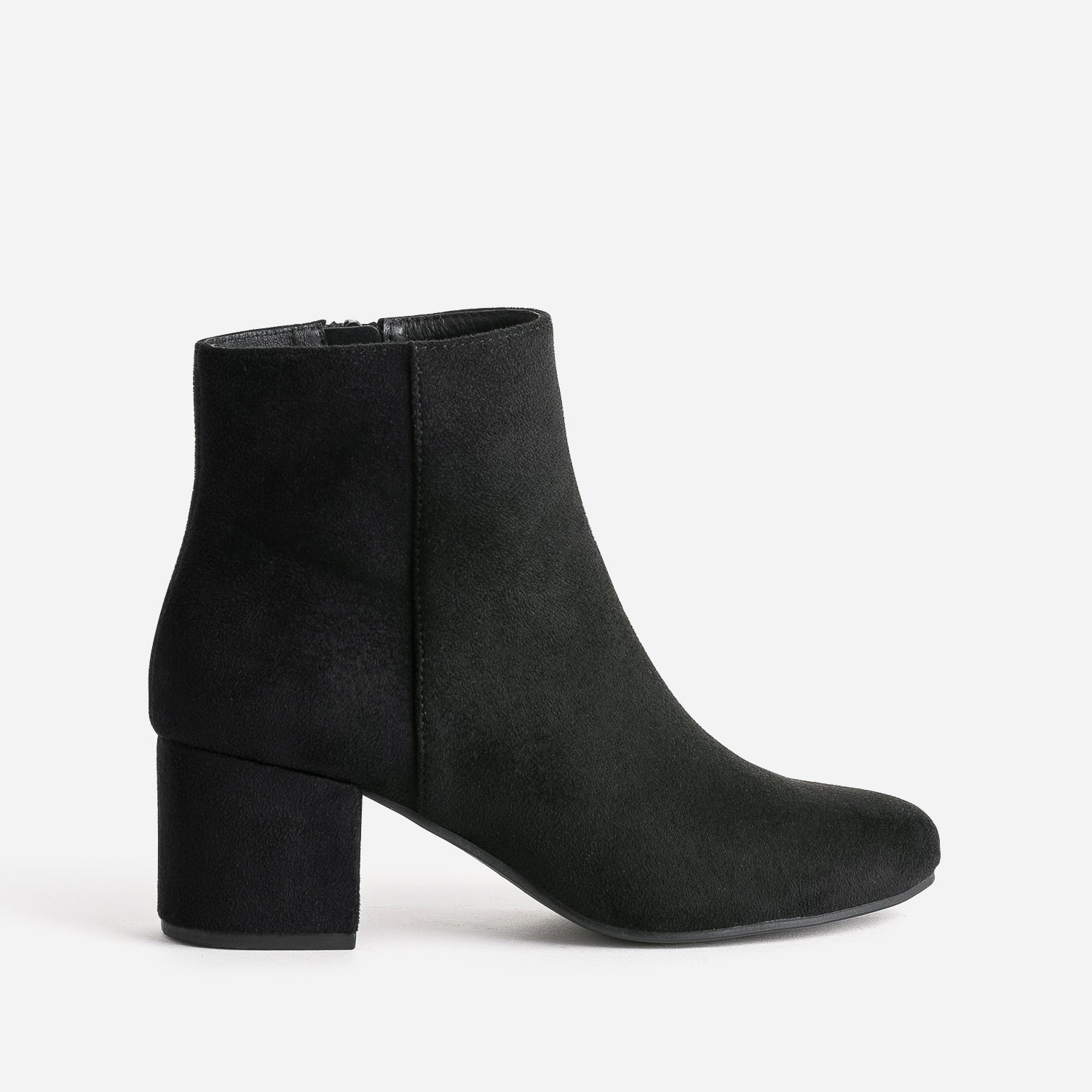 Bottines suedine noir discount
