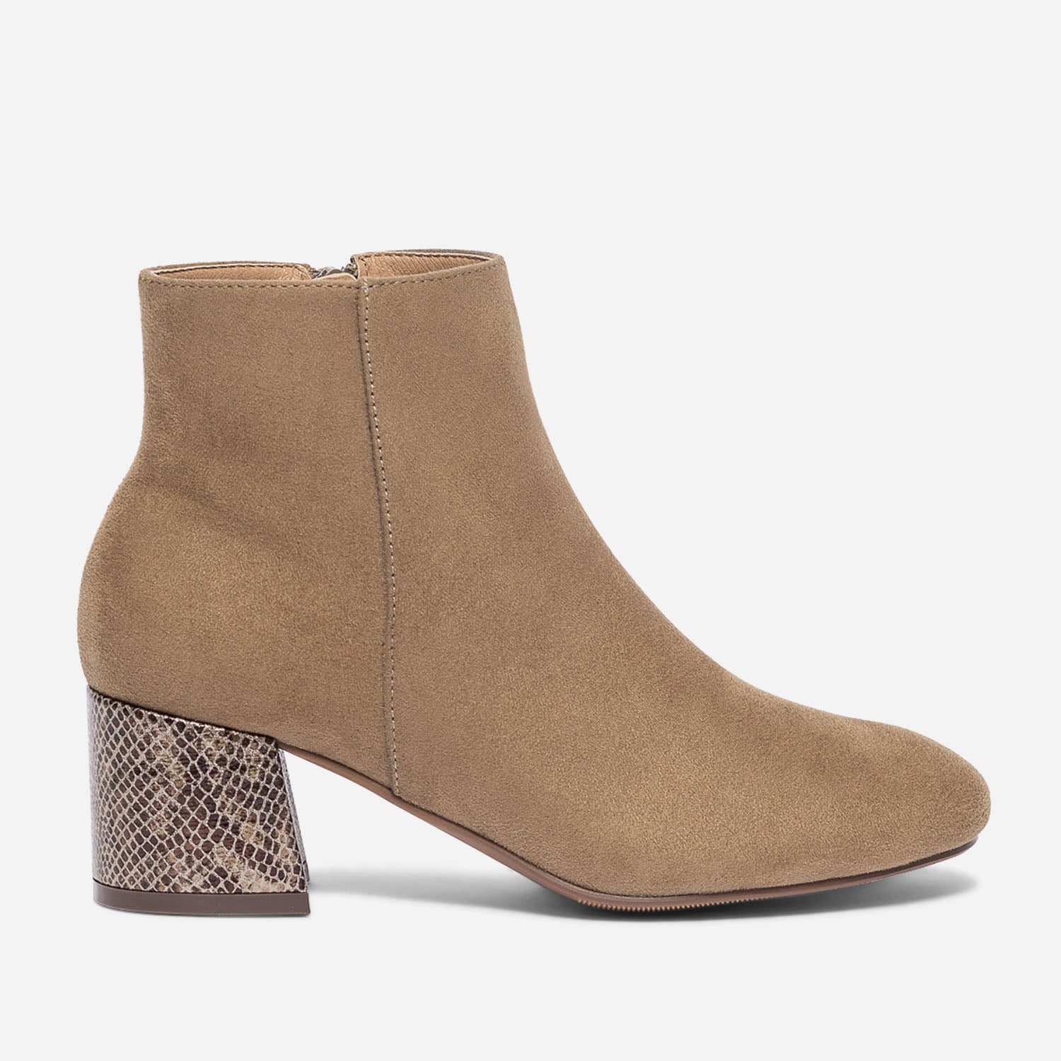 Bottines deals python beige