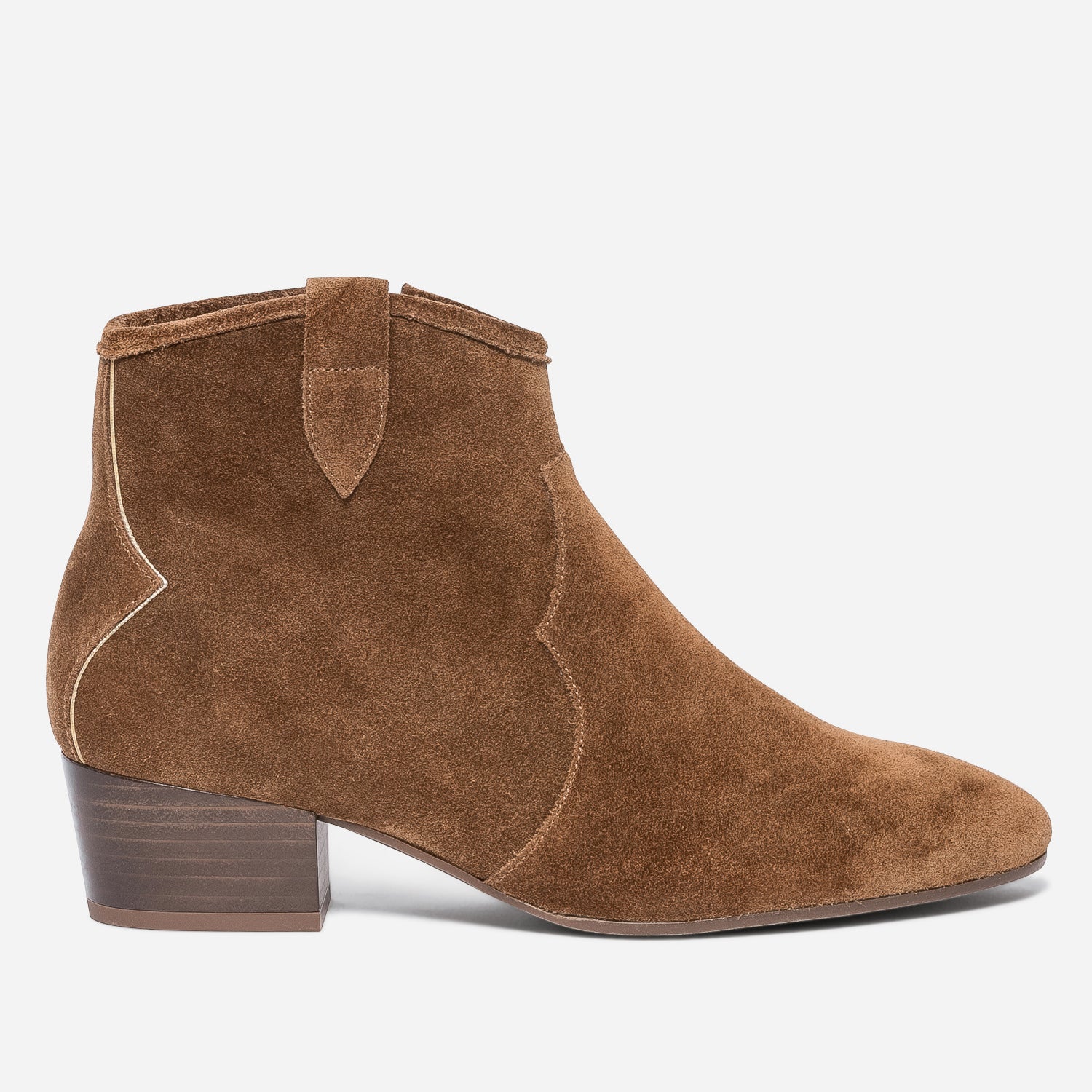 Bottine en daim camel femme cheap