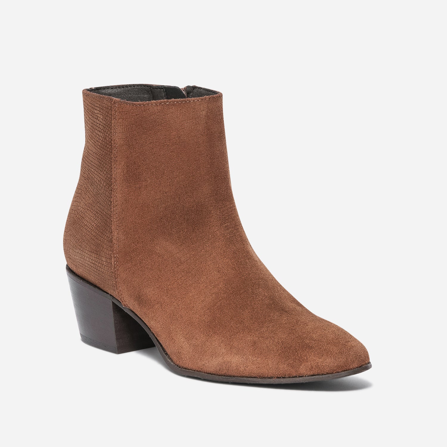 Bottines couleur rouille discount