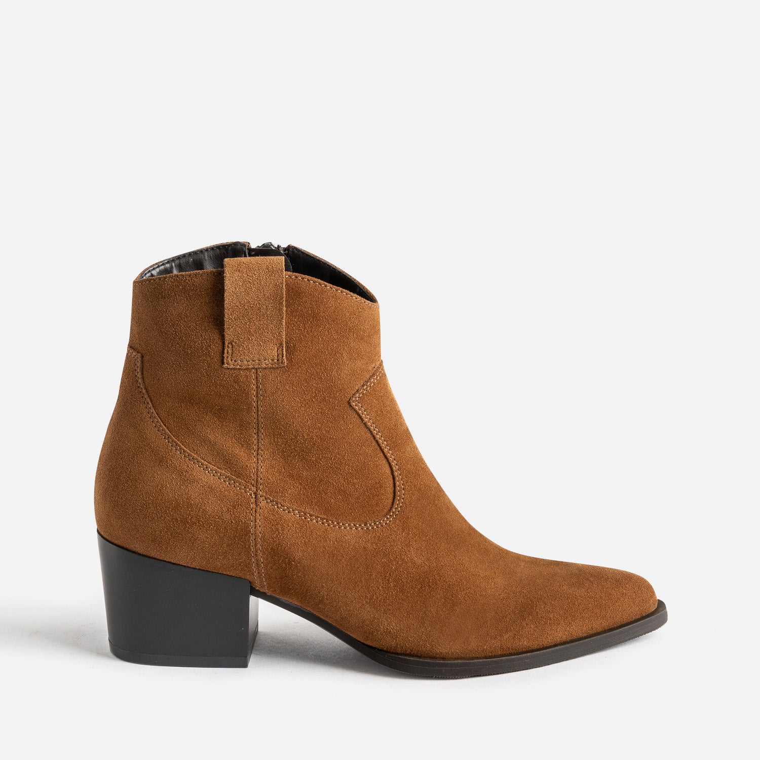 Bottines western femme cuir on sale