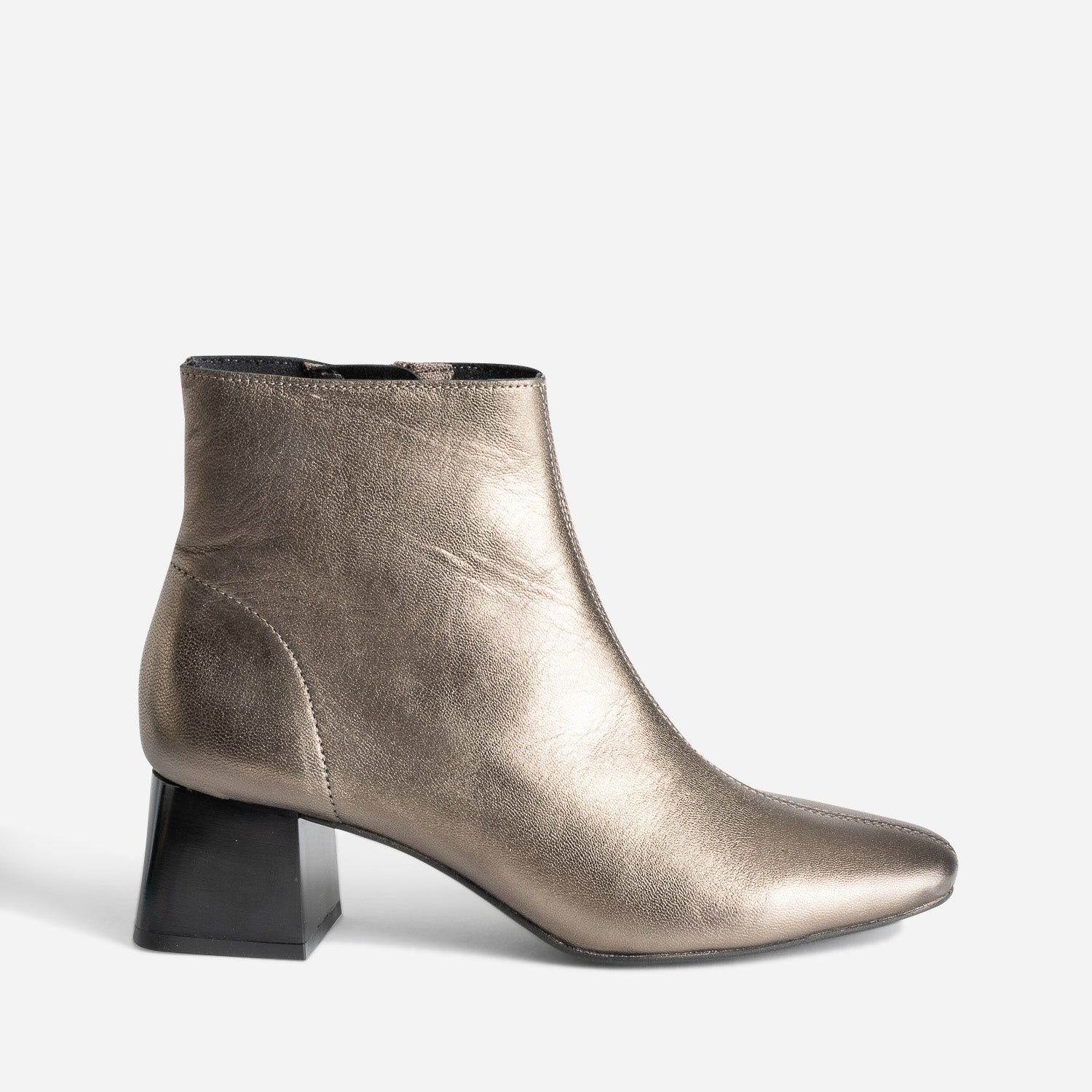 Boots métallisées discount