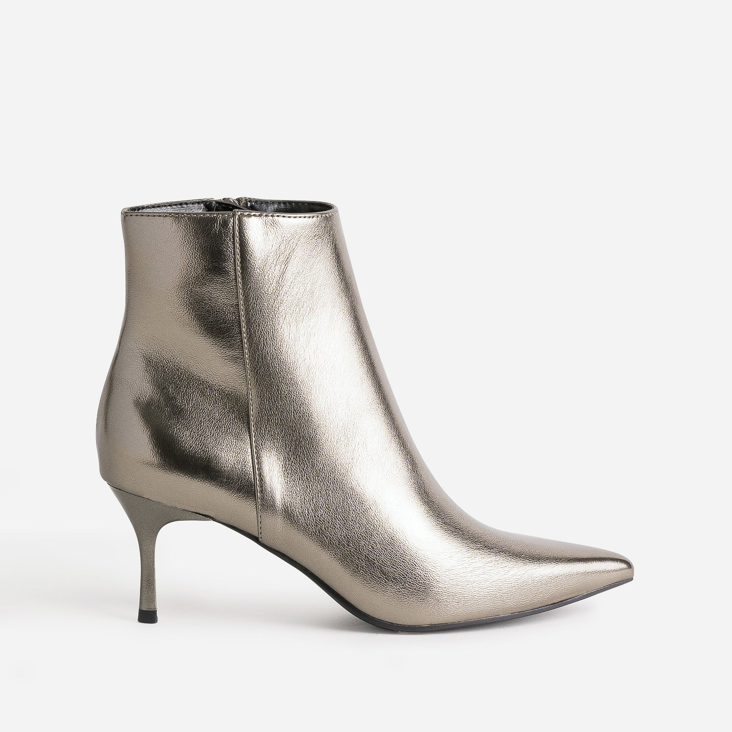 Boots TEXTO bronze pointu a talon aiguille Boots bottines Femme ERAM