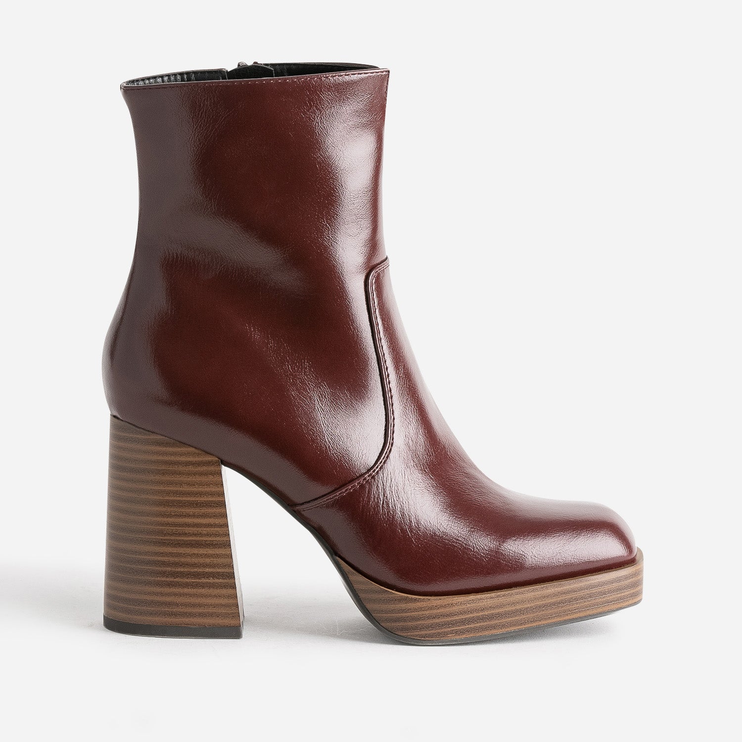 Boots femme bordeau shop