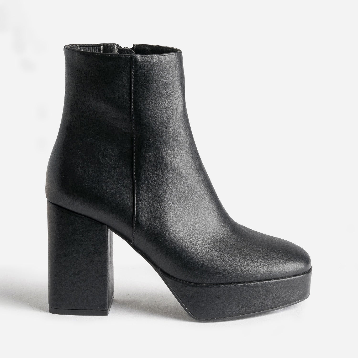 Bottines cuir talon carré hotsell