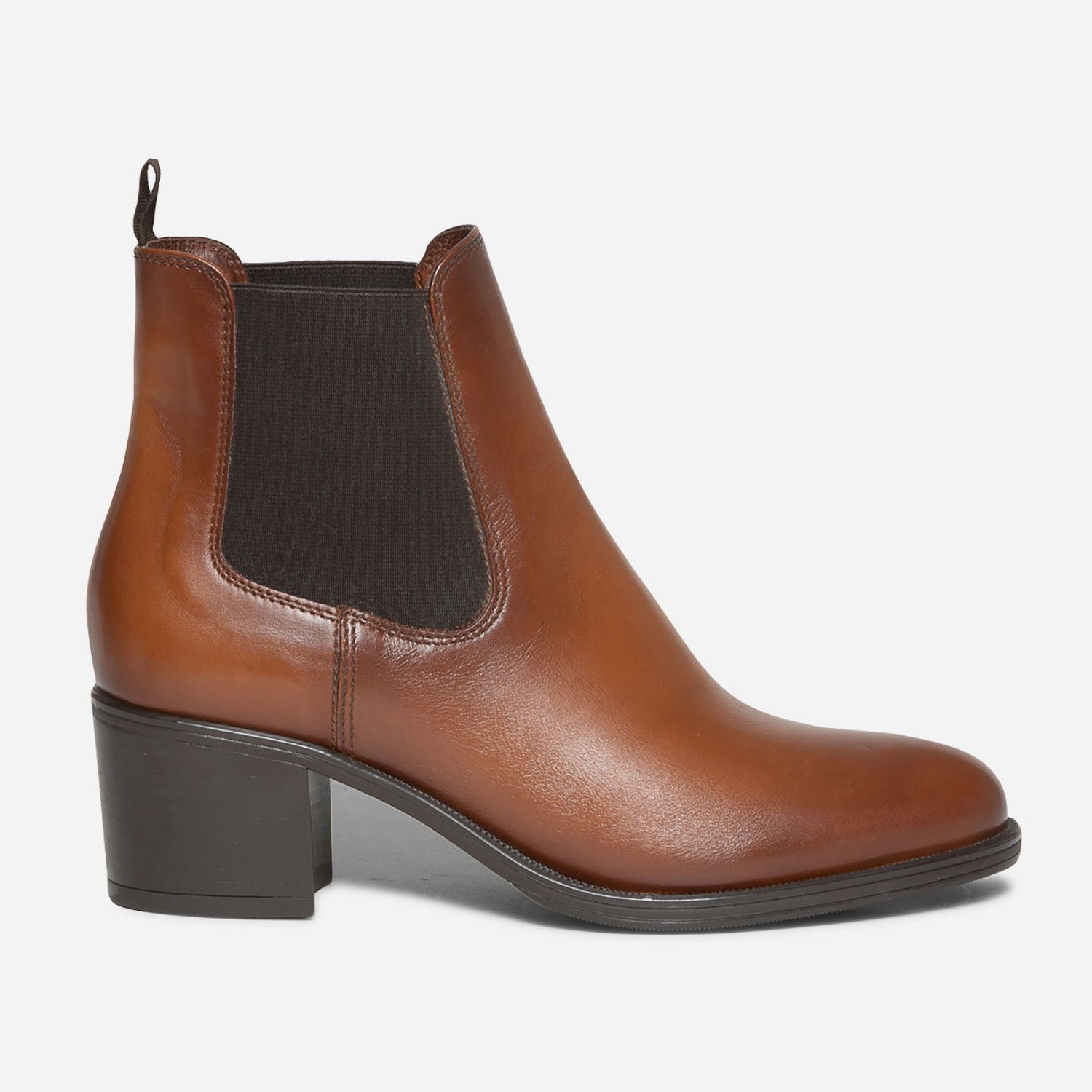 Chelsea cognac femme clearance