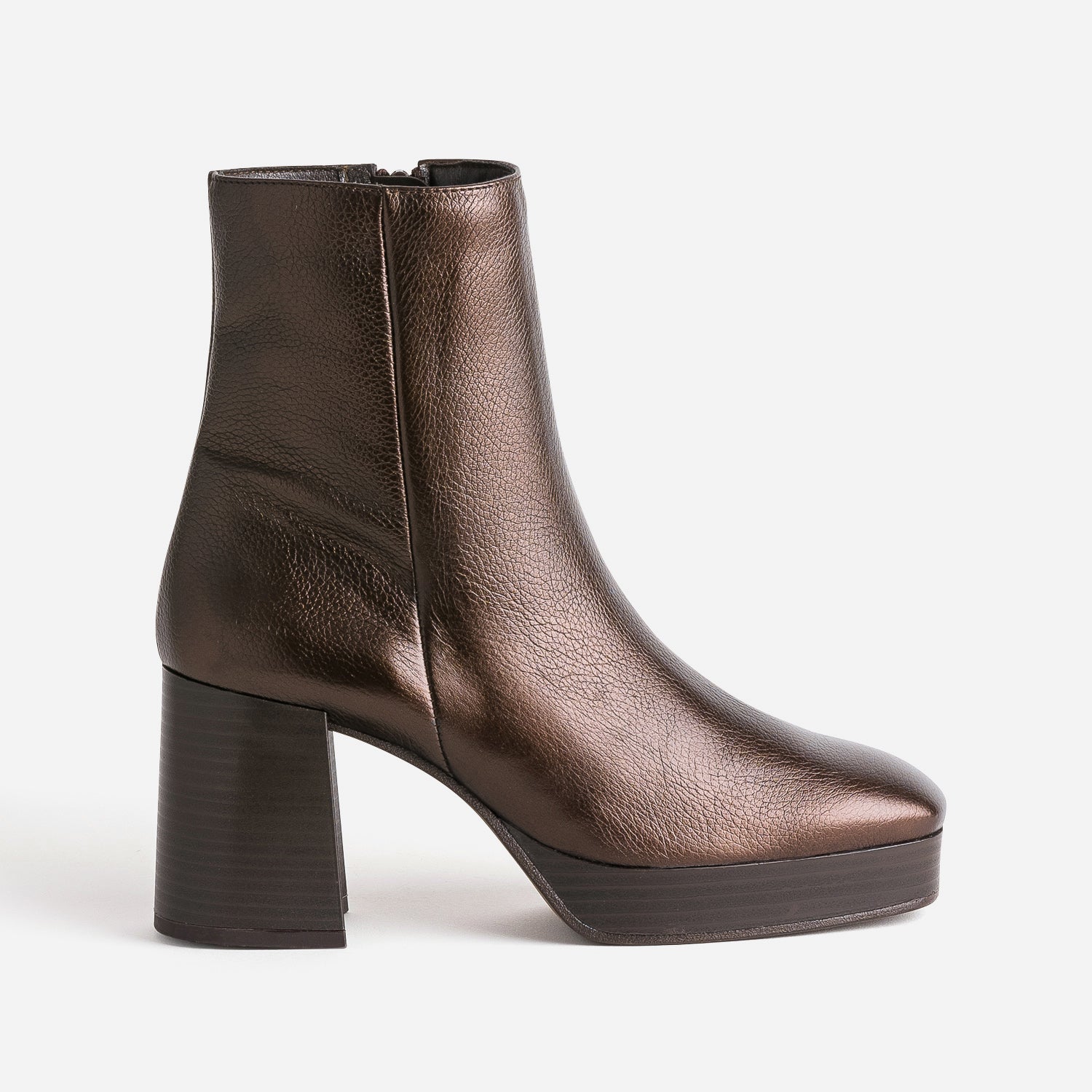 Bottines bronze sale