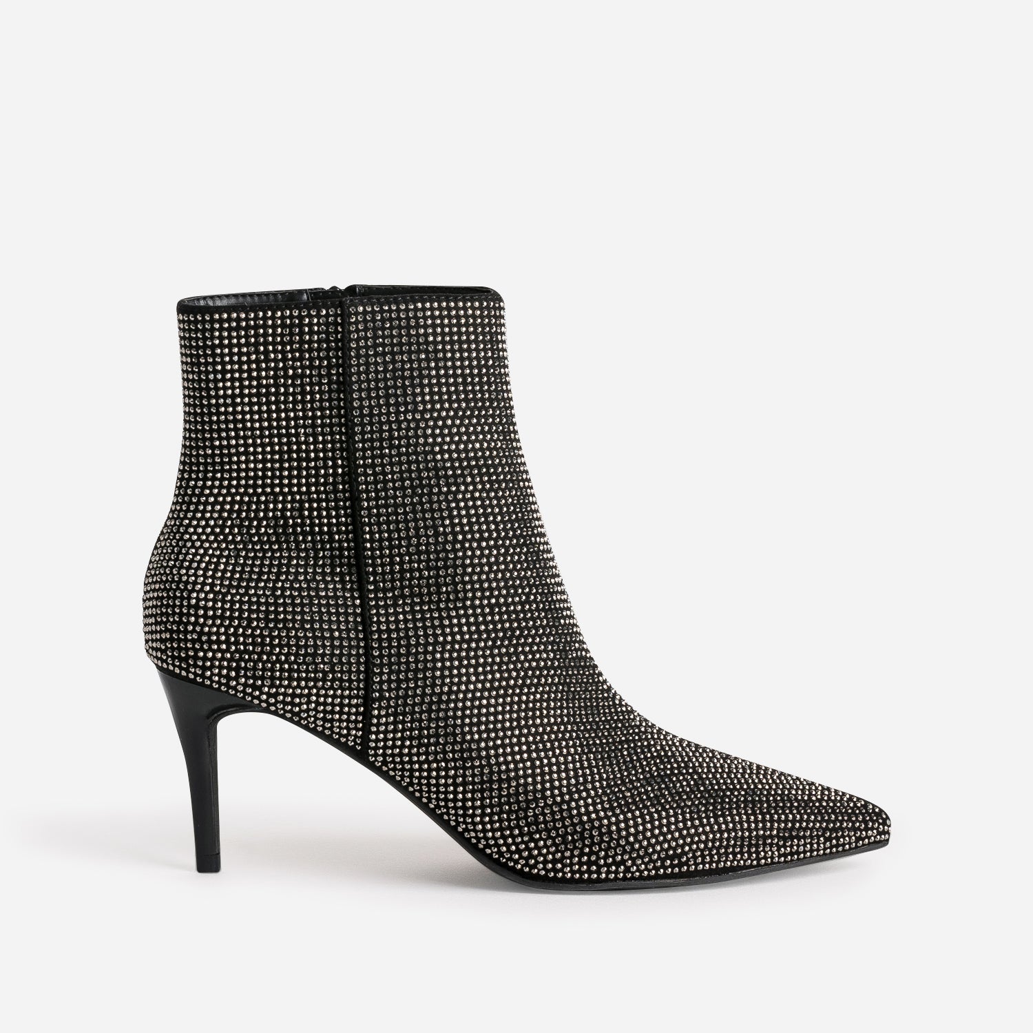 Bottine talon strass store