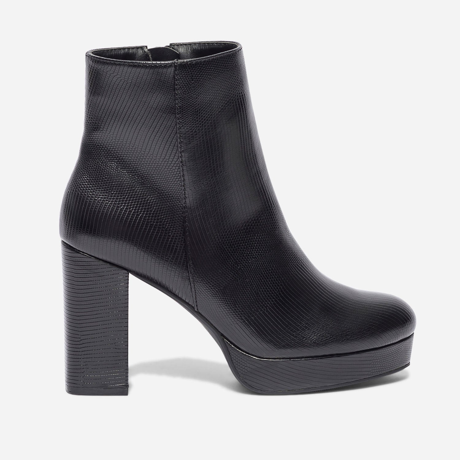 Boots TEXTO noir a plateforme Boots bottines Femme ERAM