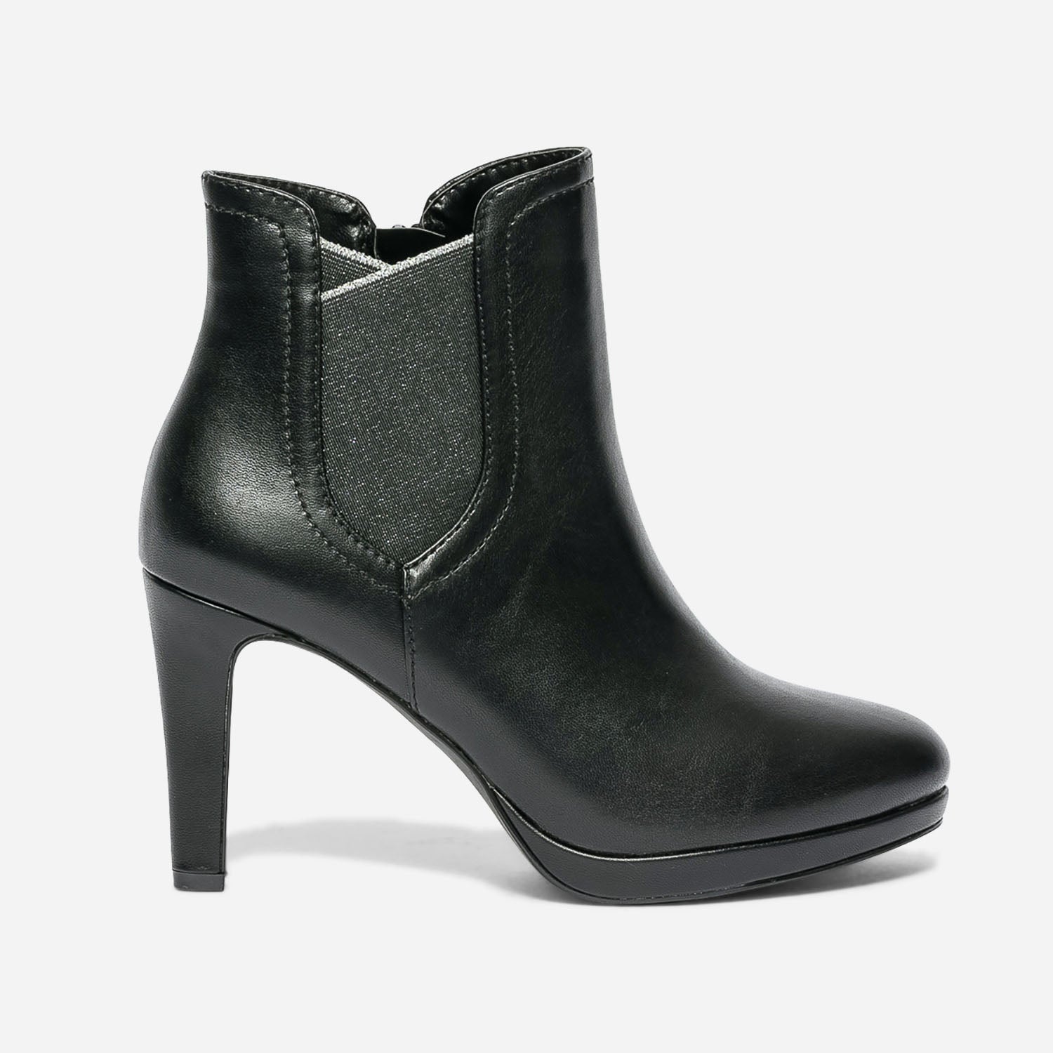 Boots TEXTO noir avec elastique paillete Boots bottines Femme ERAM