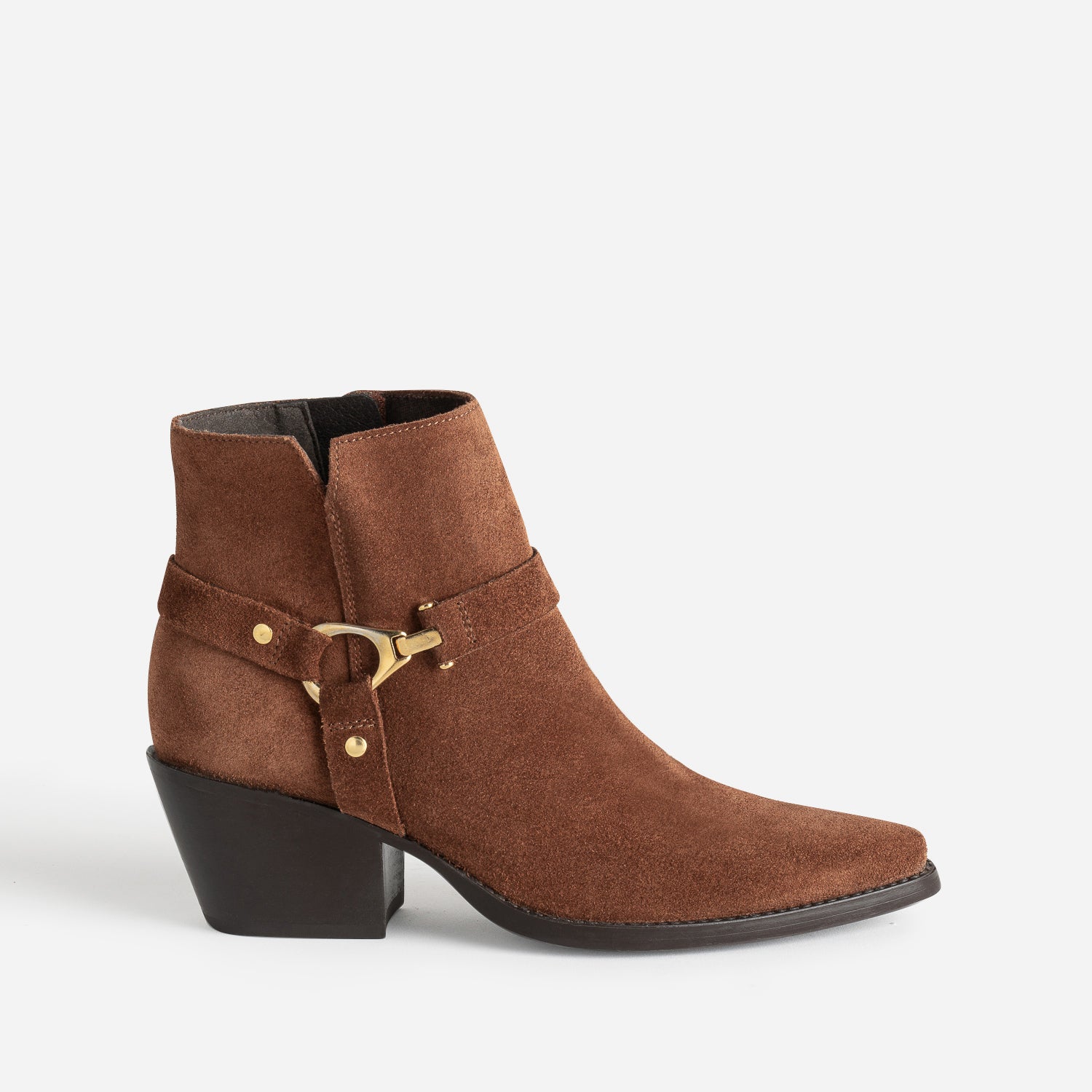 Boots motard femme cuir on sale