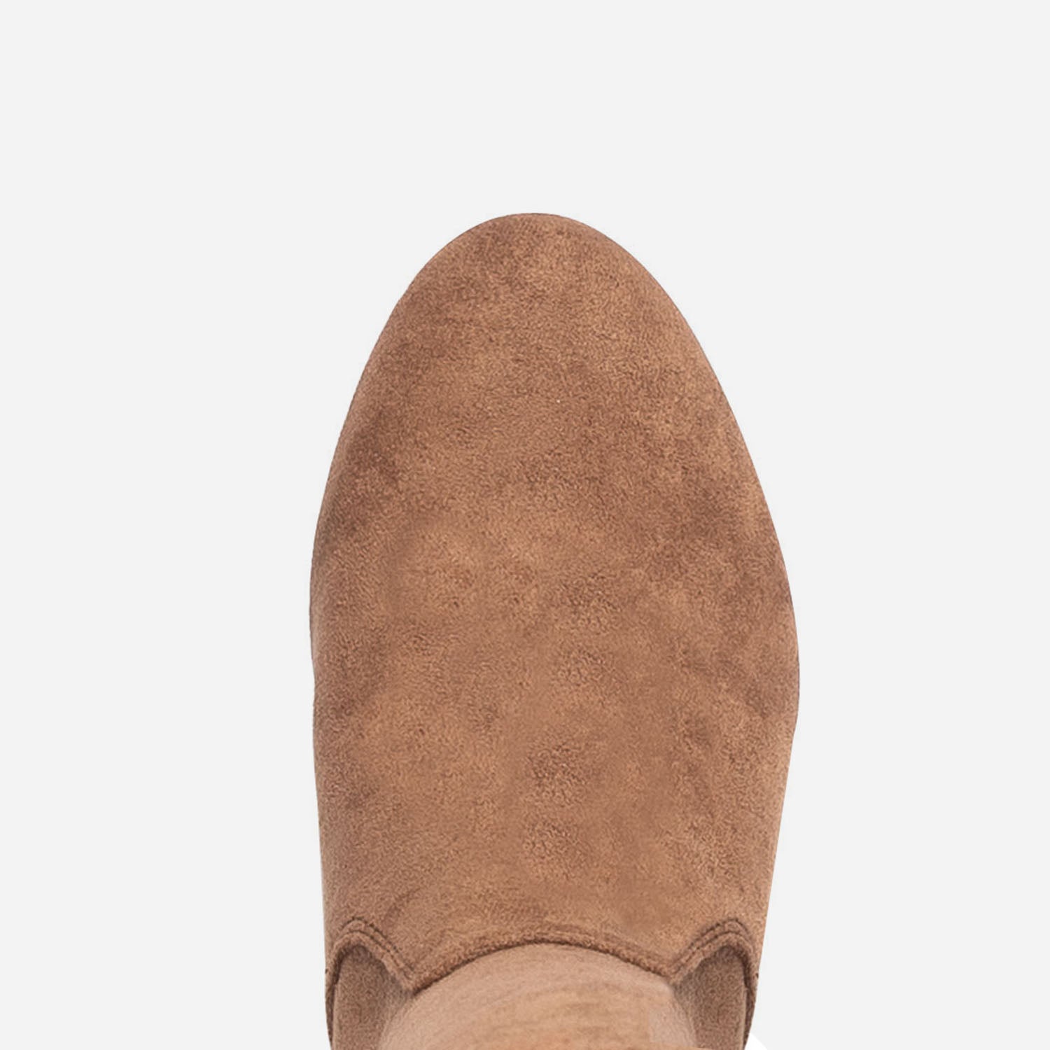 Cuissarde camel suedee Bottes Femme ERAM