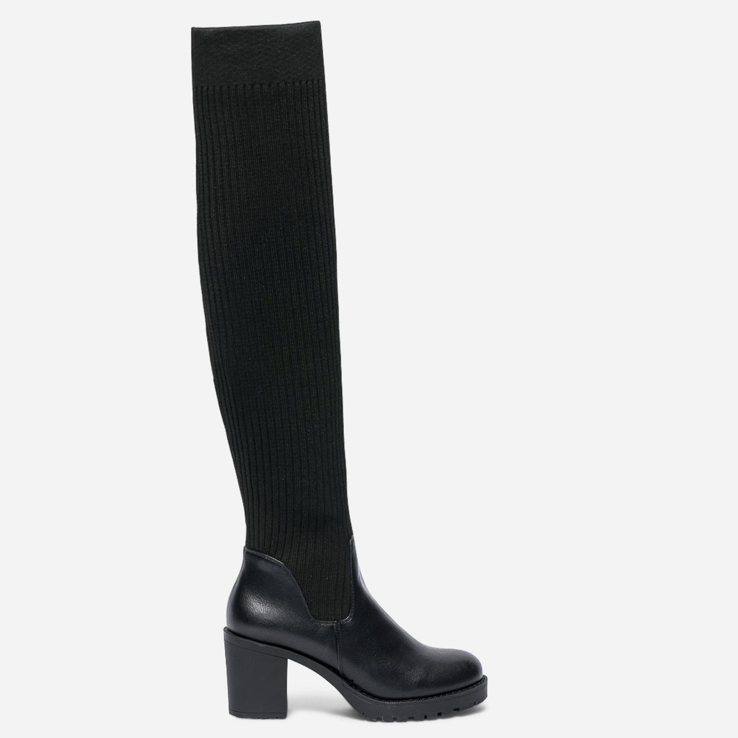Cuissarde chaussette TEXTO noire