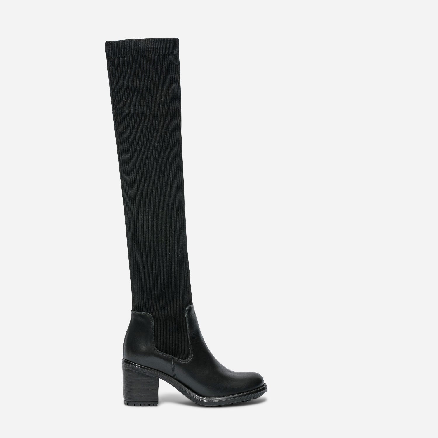 Botte femme chaussette sales