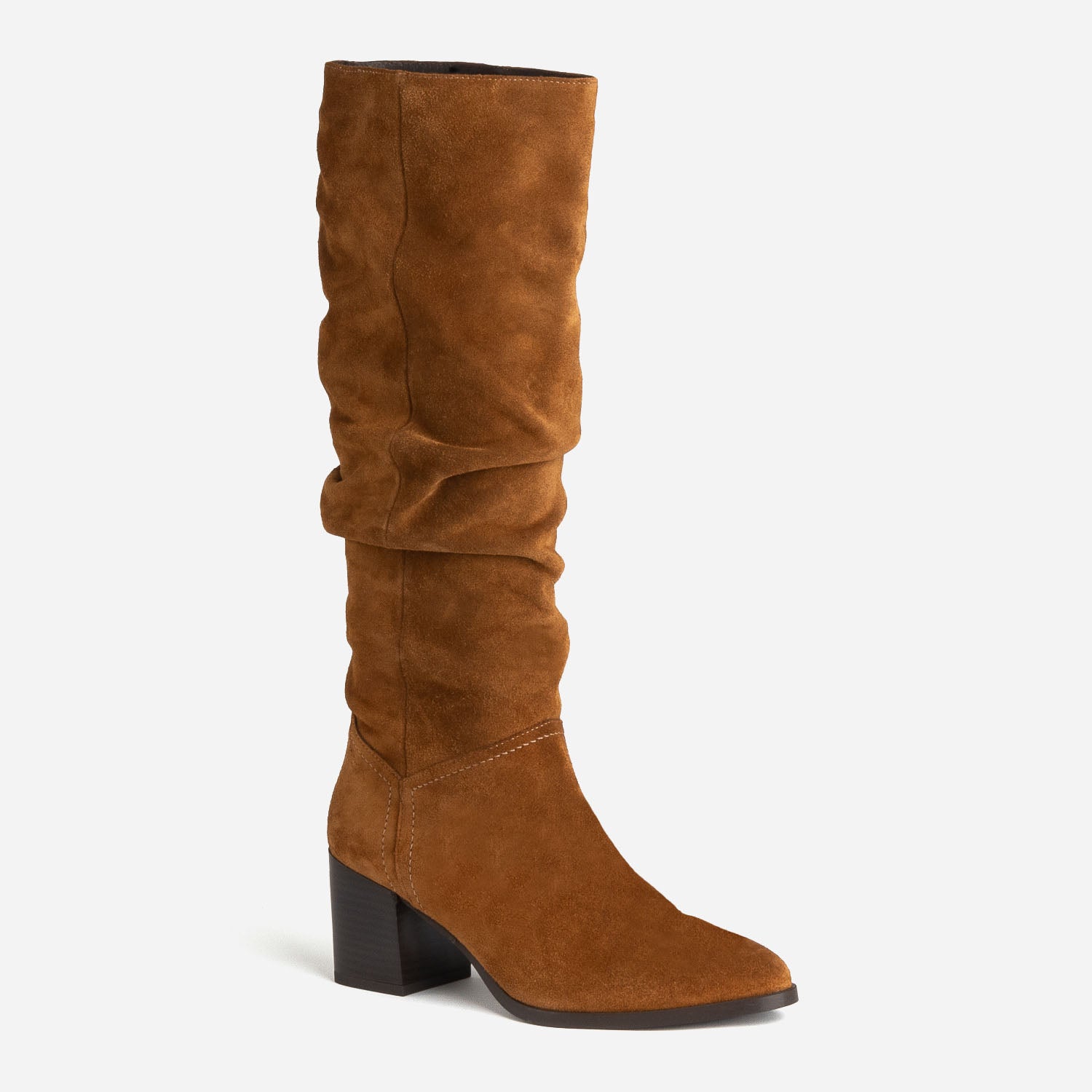Botte femme camel cuir new arrivals