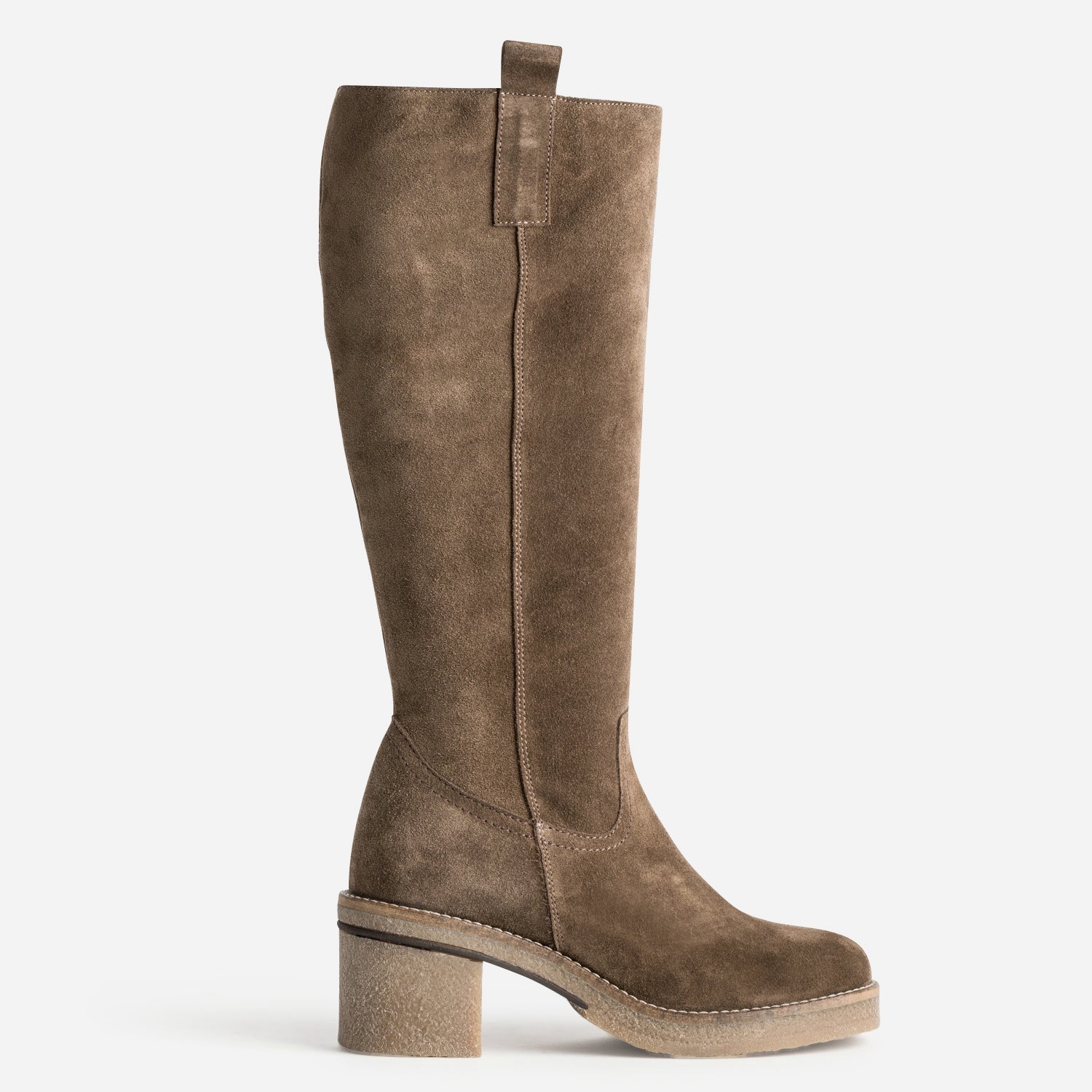 Bottes couleur taupe clearance
