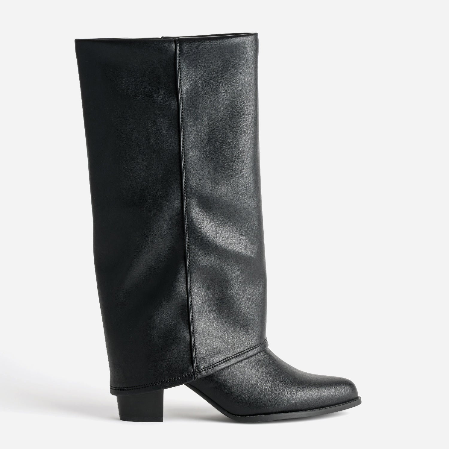 Botte TEXTO noire a fourreau Bottes Femme ERAM