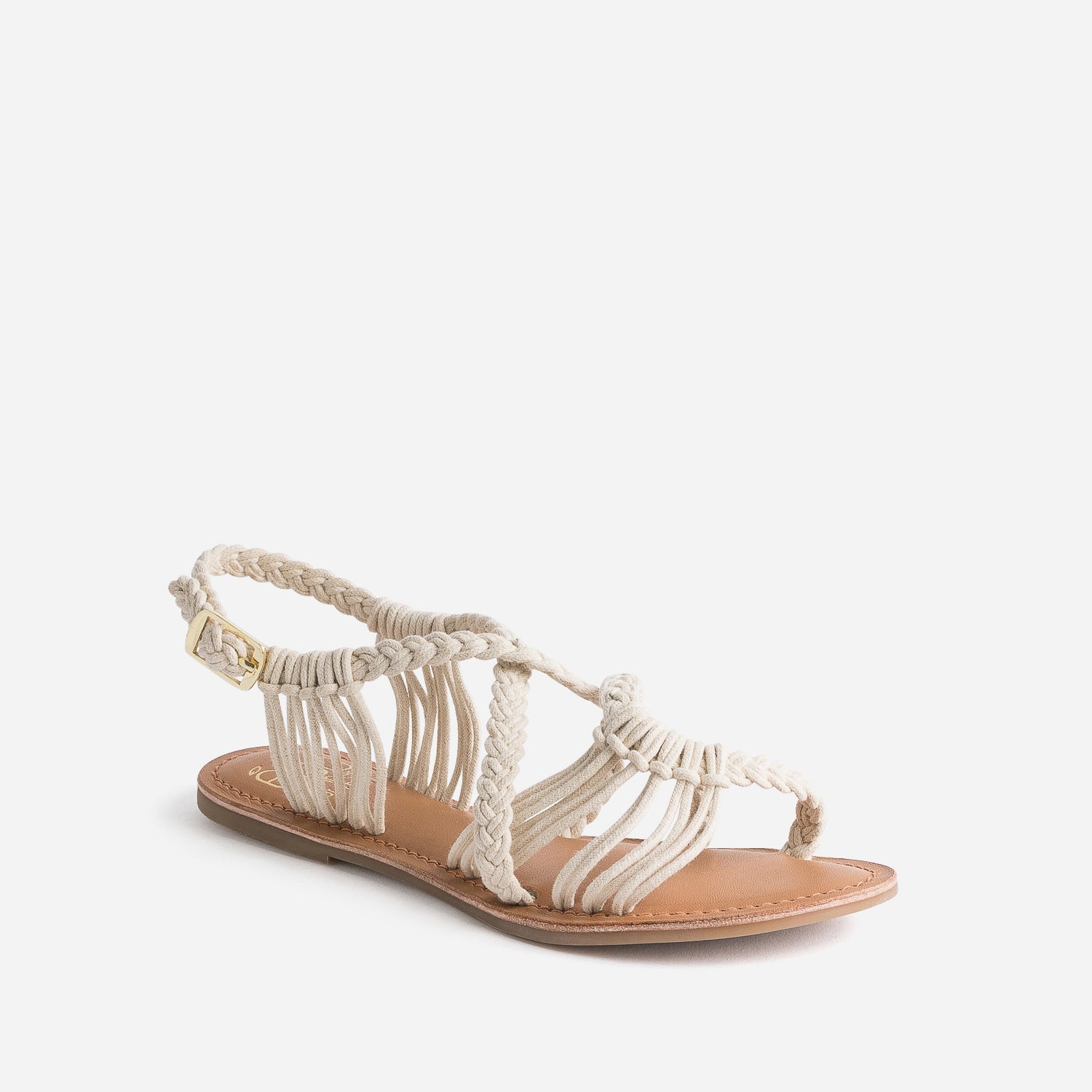 Sandale macramé pour femme 2025