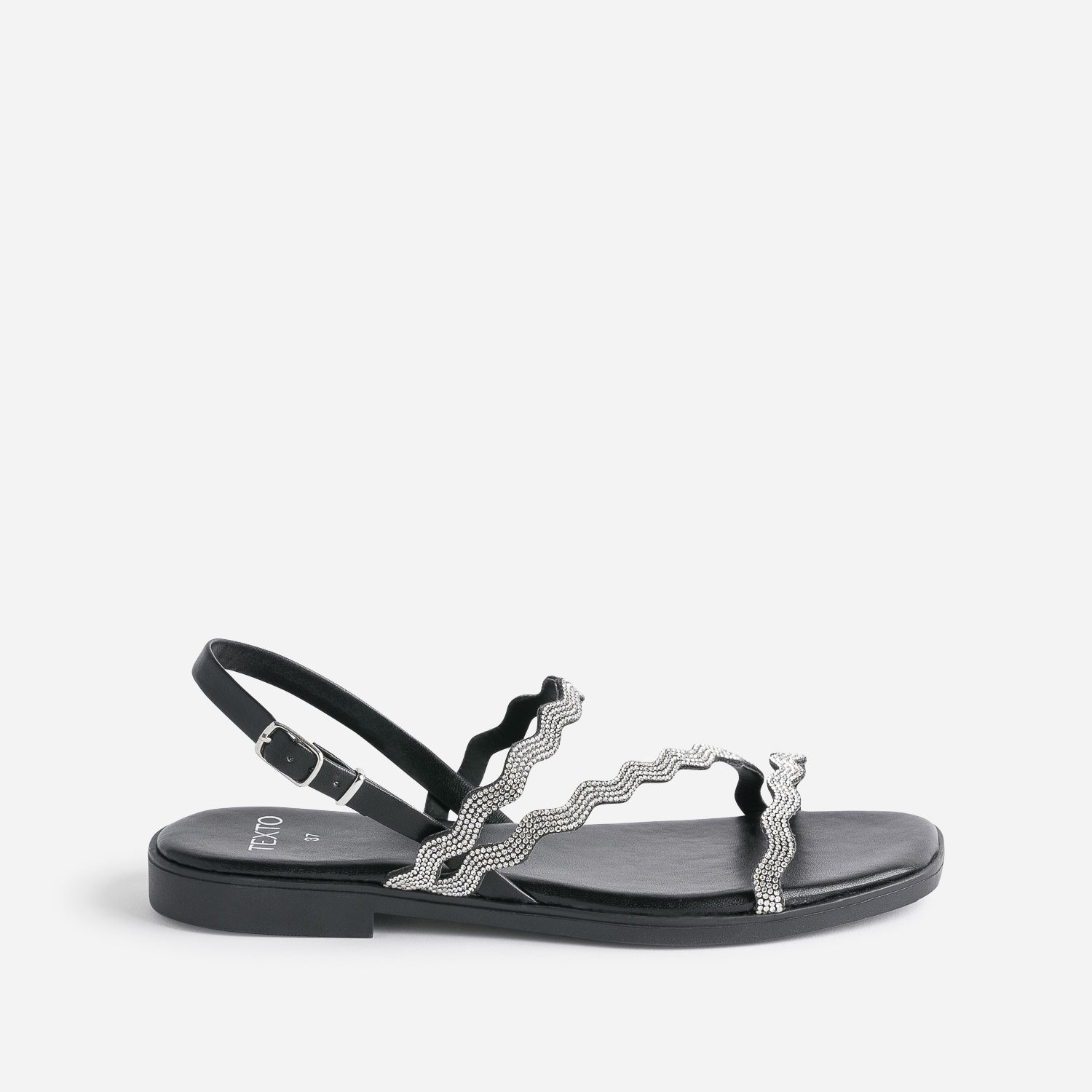 Sandales 2024 femme strass
