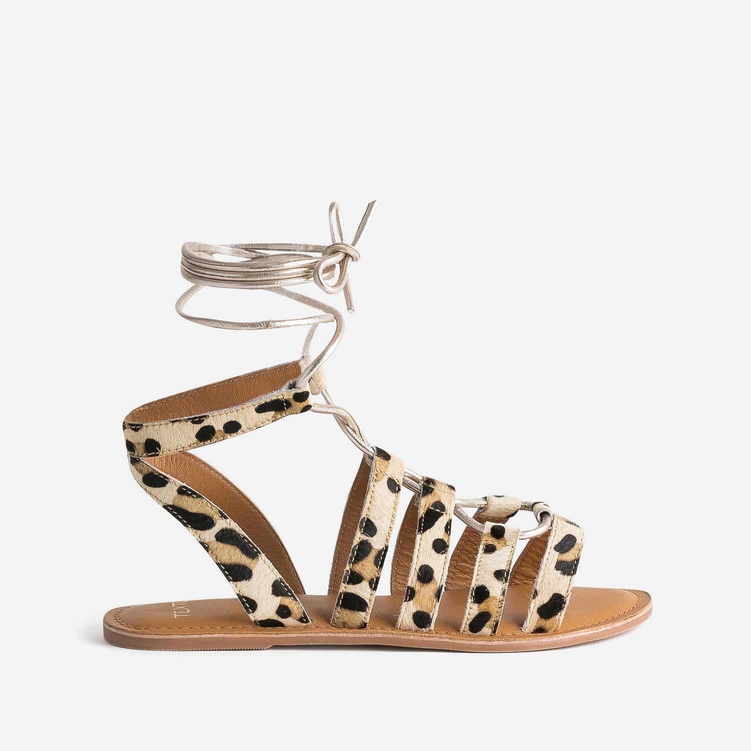 Sandale 2025 leopard femme