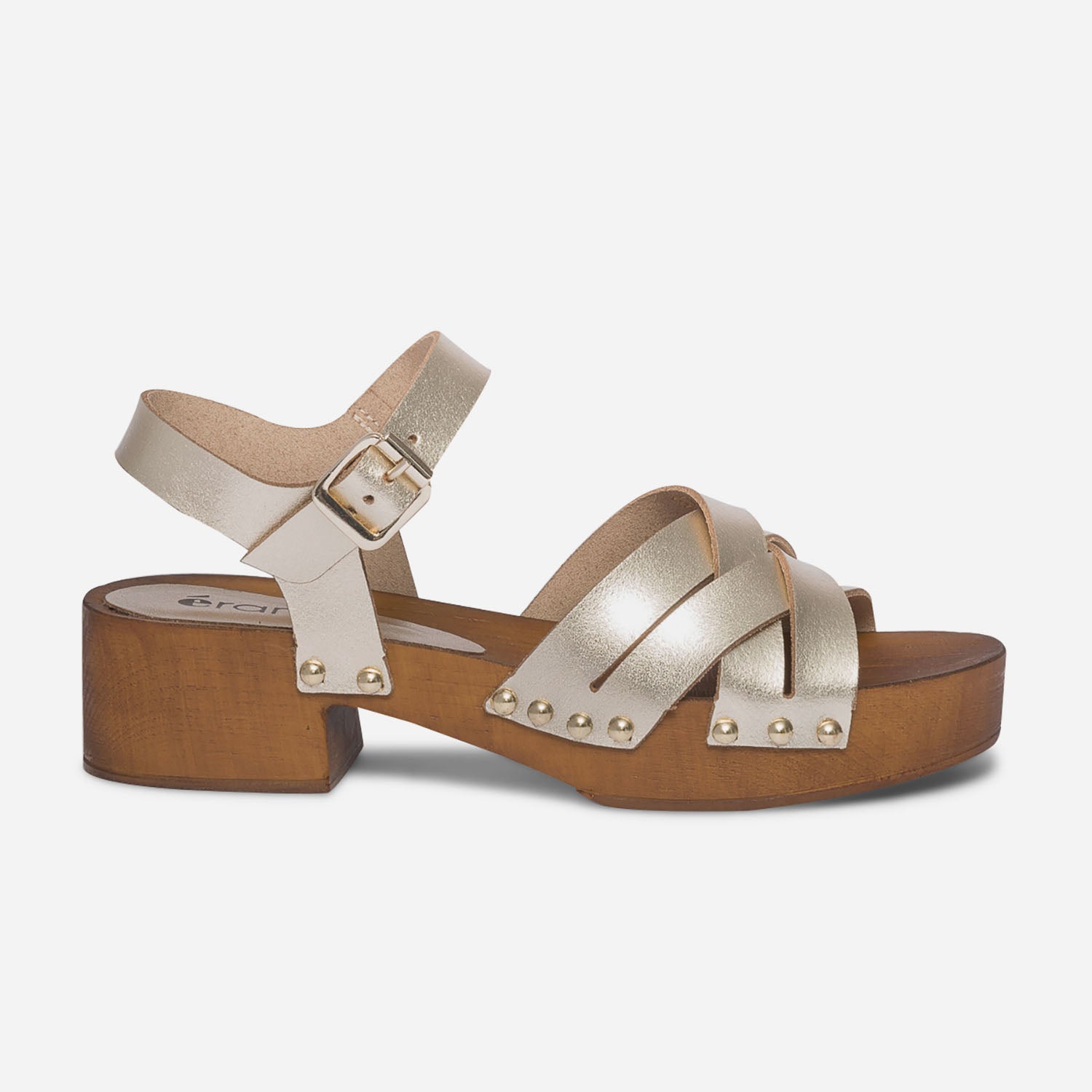 Sandales bois discount