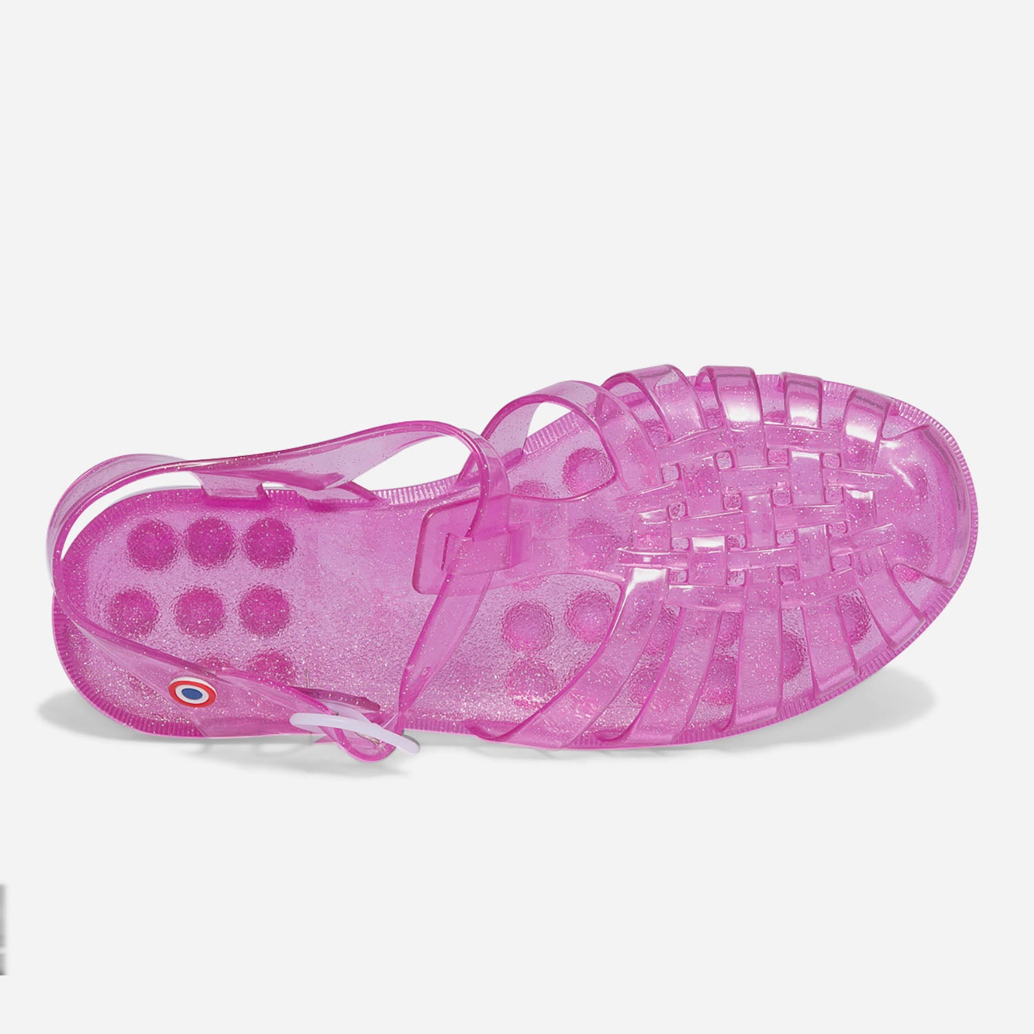 Sandale MEDUSE rose pailletee en plastique Eram Femme ERAM