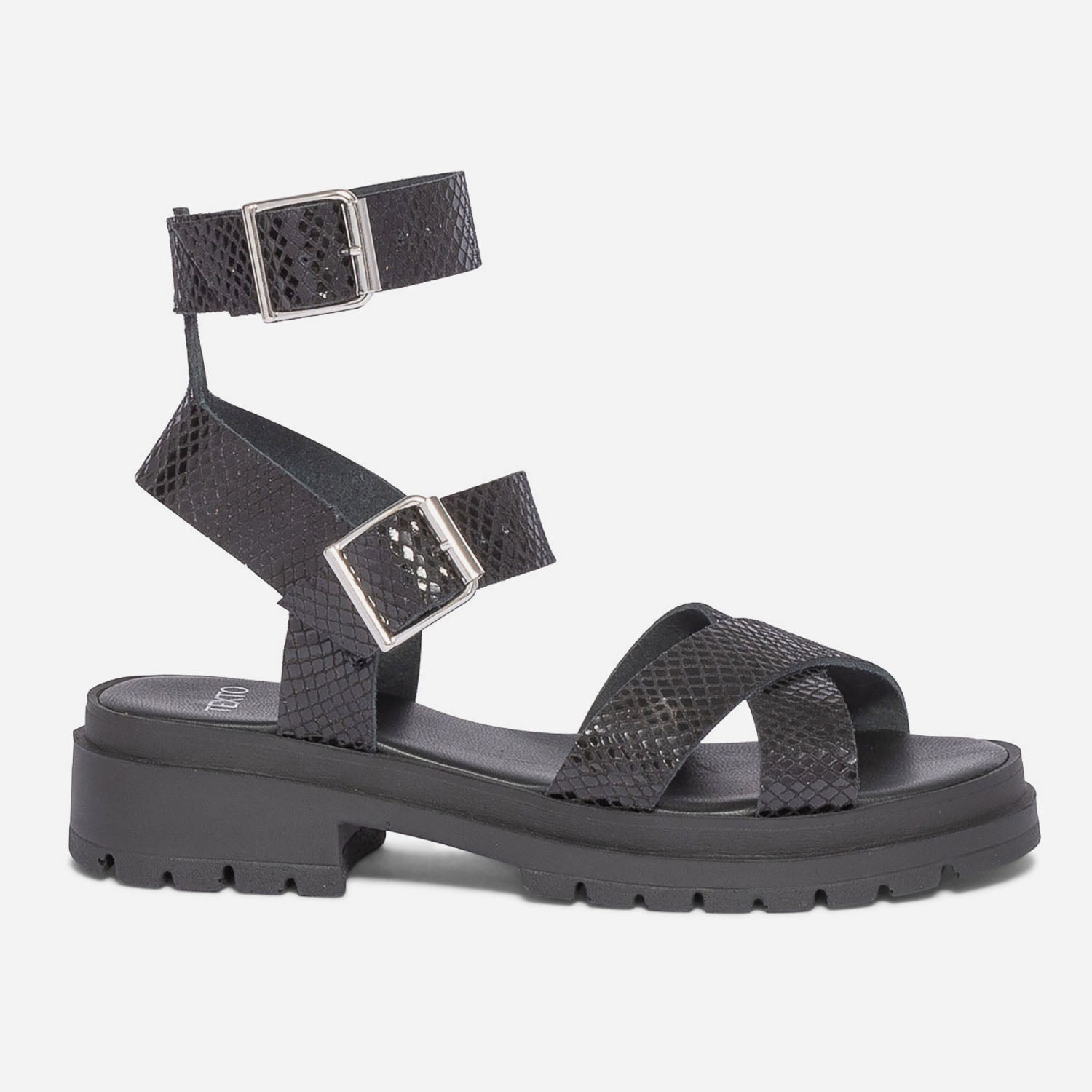 Sandales python femme best sale