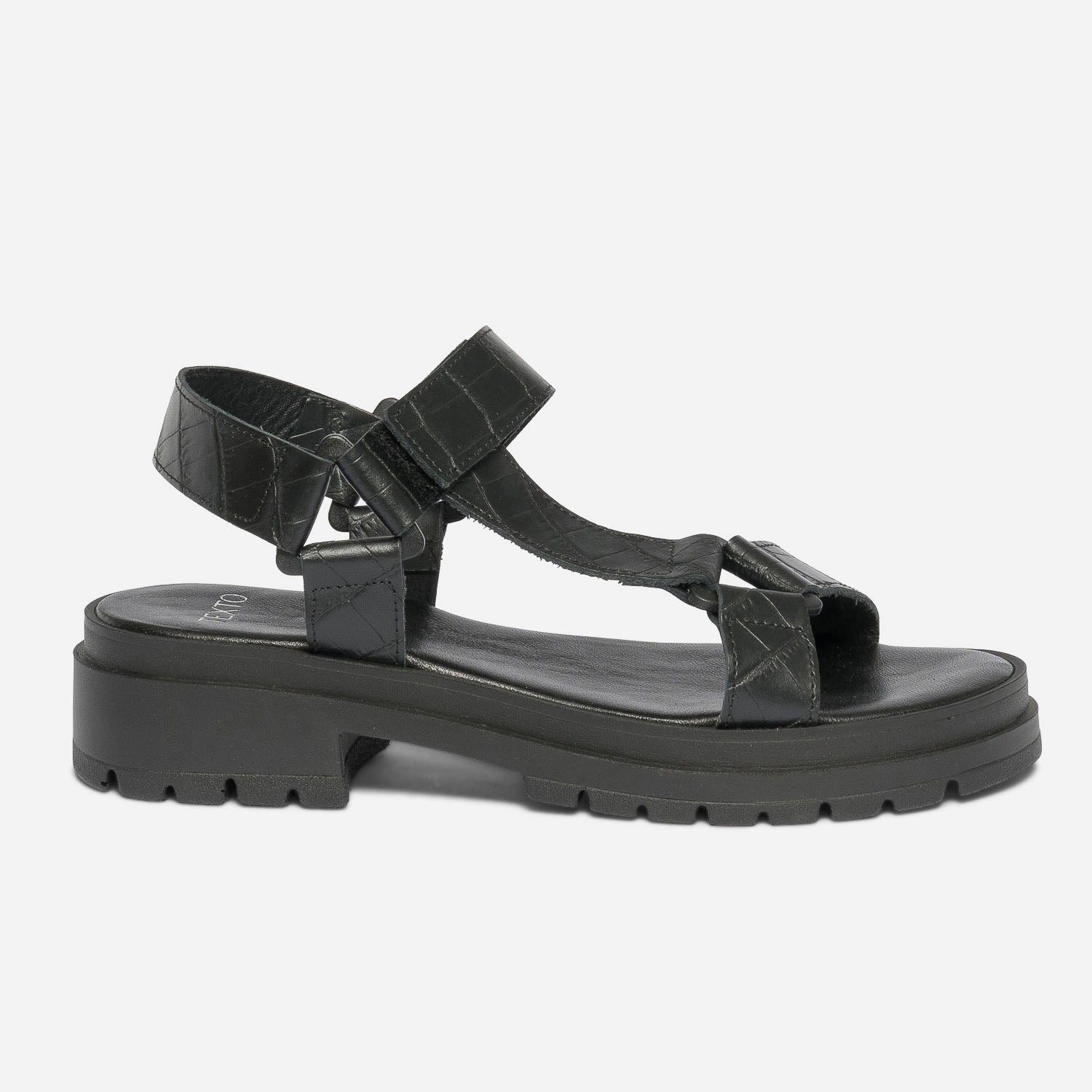Sandale cheap croco femme