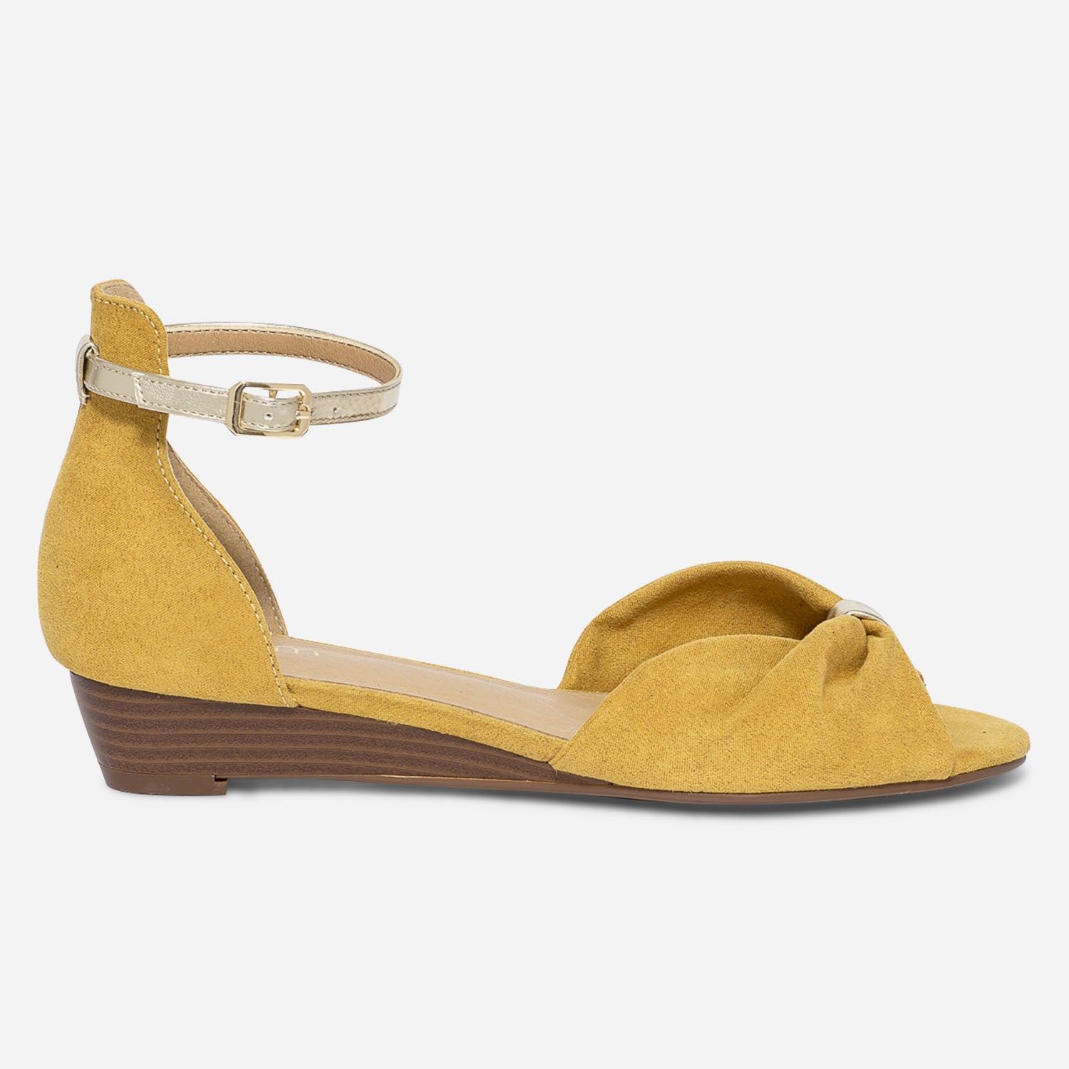 Sandale jaune femme cheap