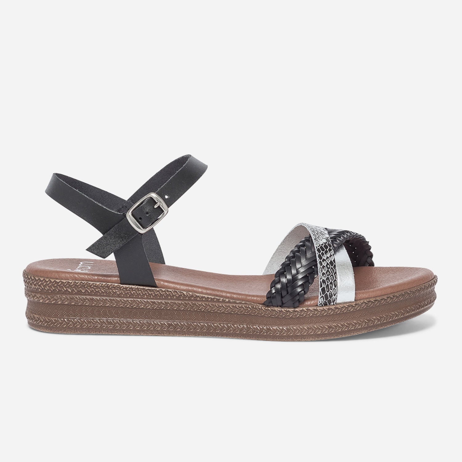 Sandale plateforme argenté new arrivals