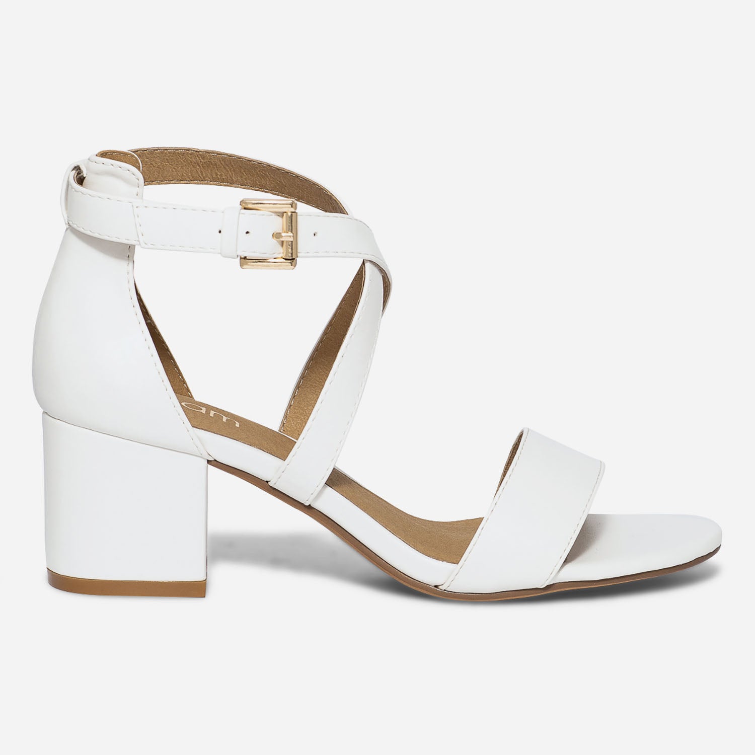 Sandale talon bride croisée discount
