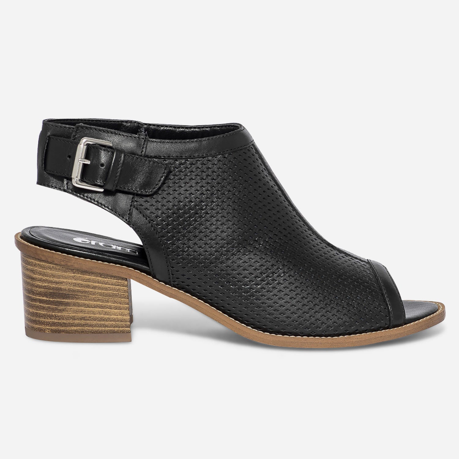Sandale couvrante talon cheap