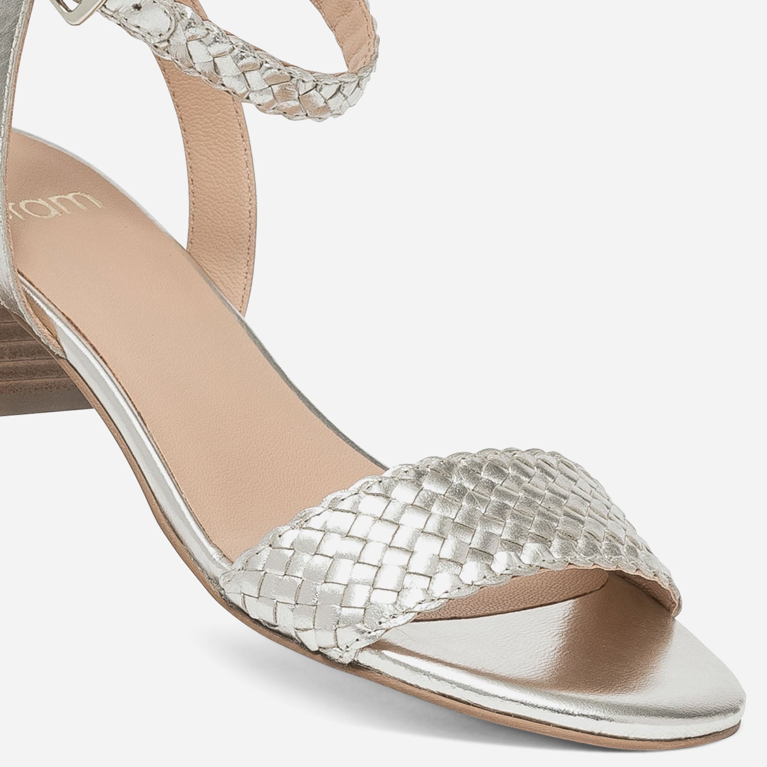 Sandale bride dorée top