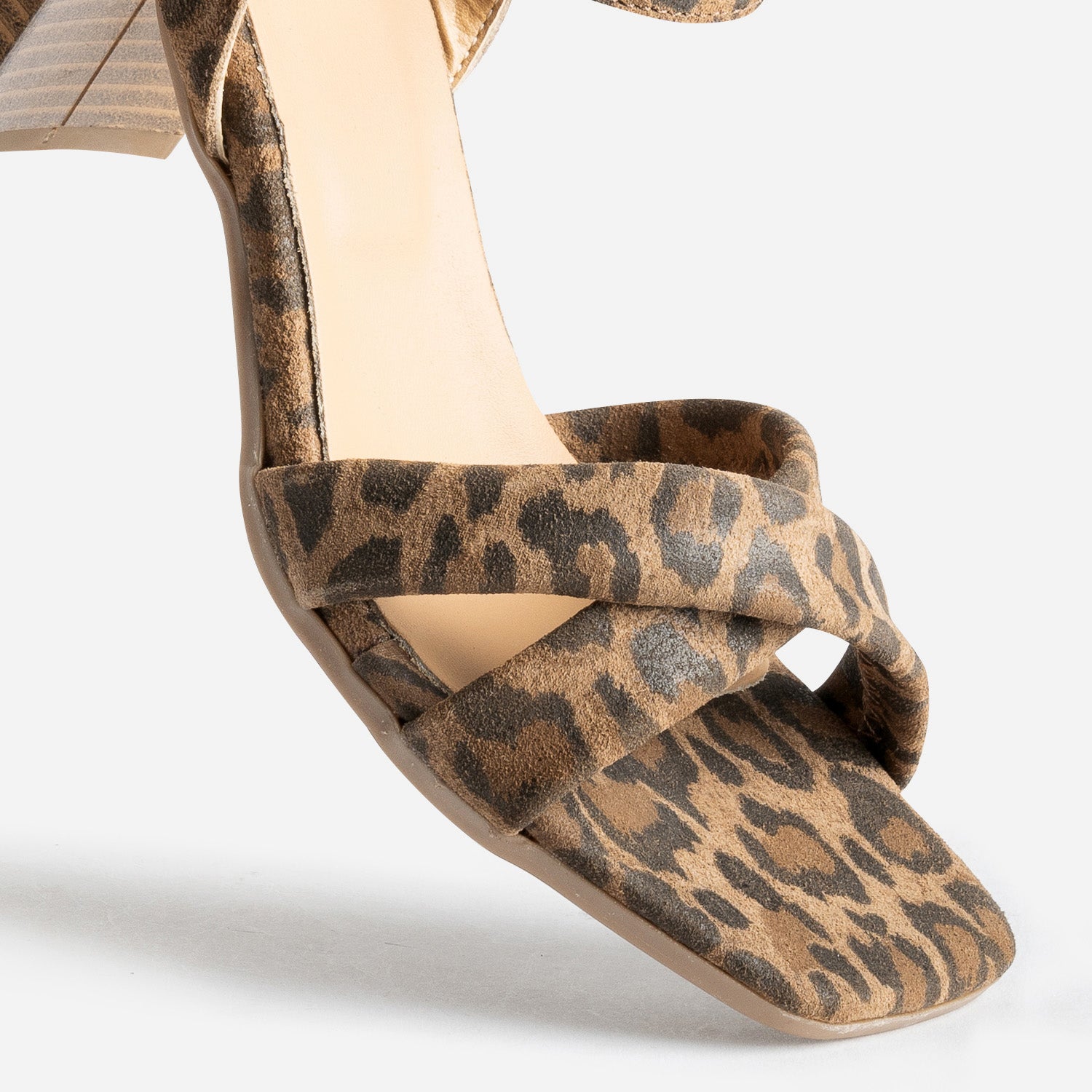 Sandale talon leopard cheap