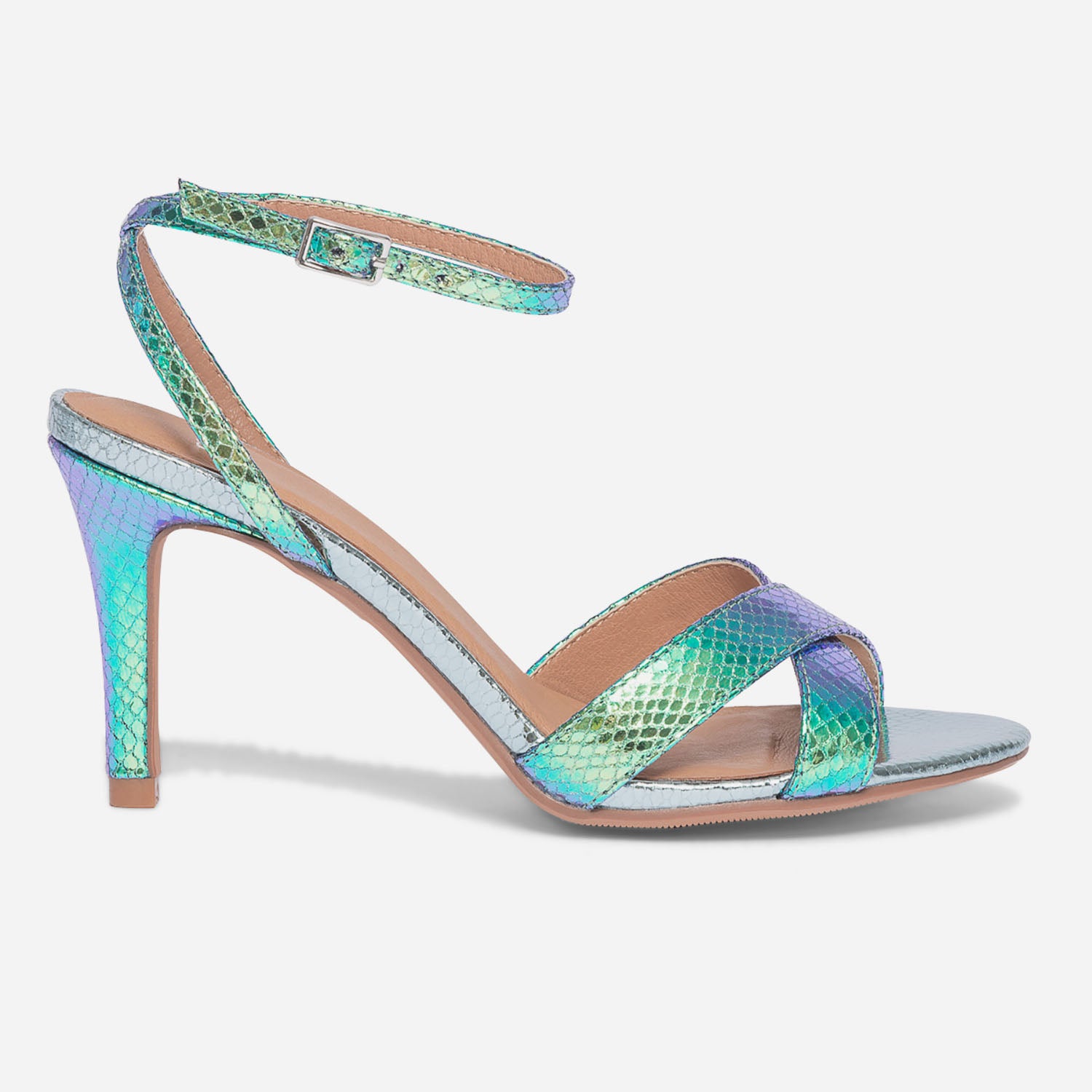 Sandale outlet effet python