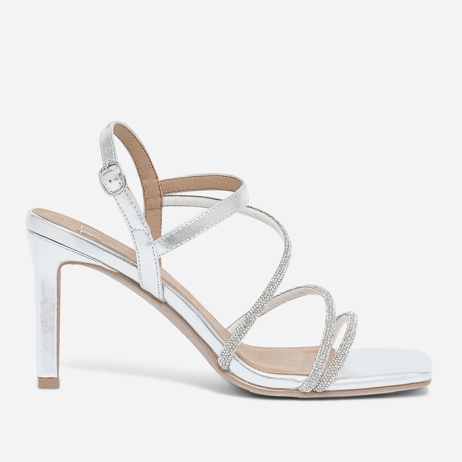 Chaussure talon argente femme online