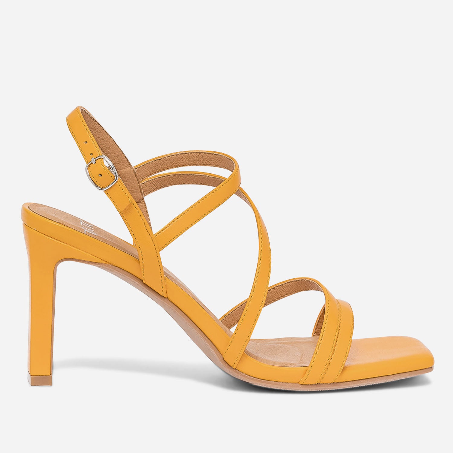 Sandale TEXTO jaune talon Eram Femme ERAM