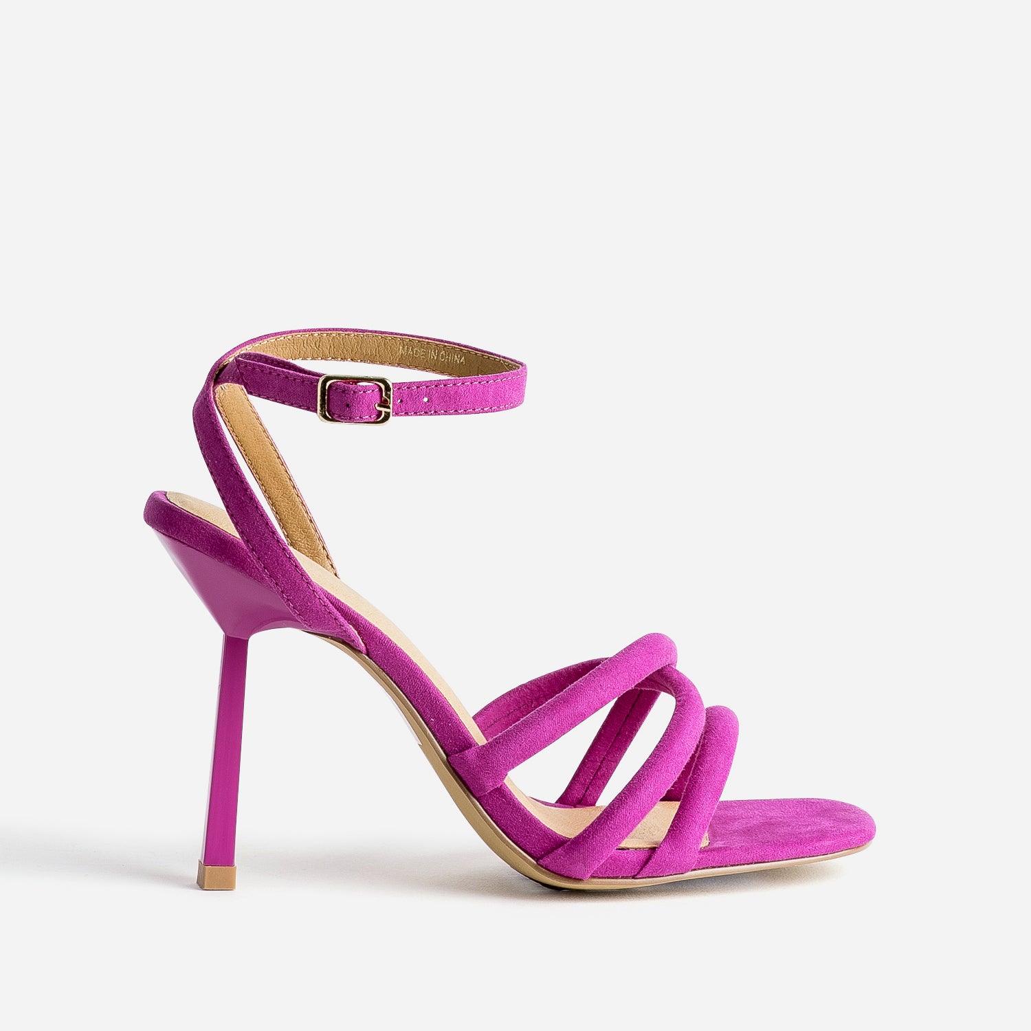 Sandale TEXTO rose fuchsia talon fin Eram Femme ERAM