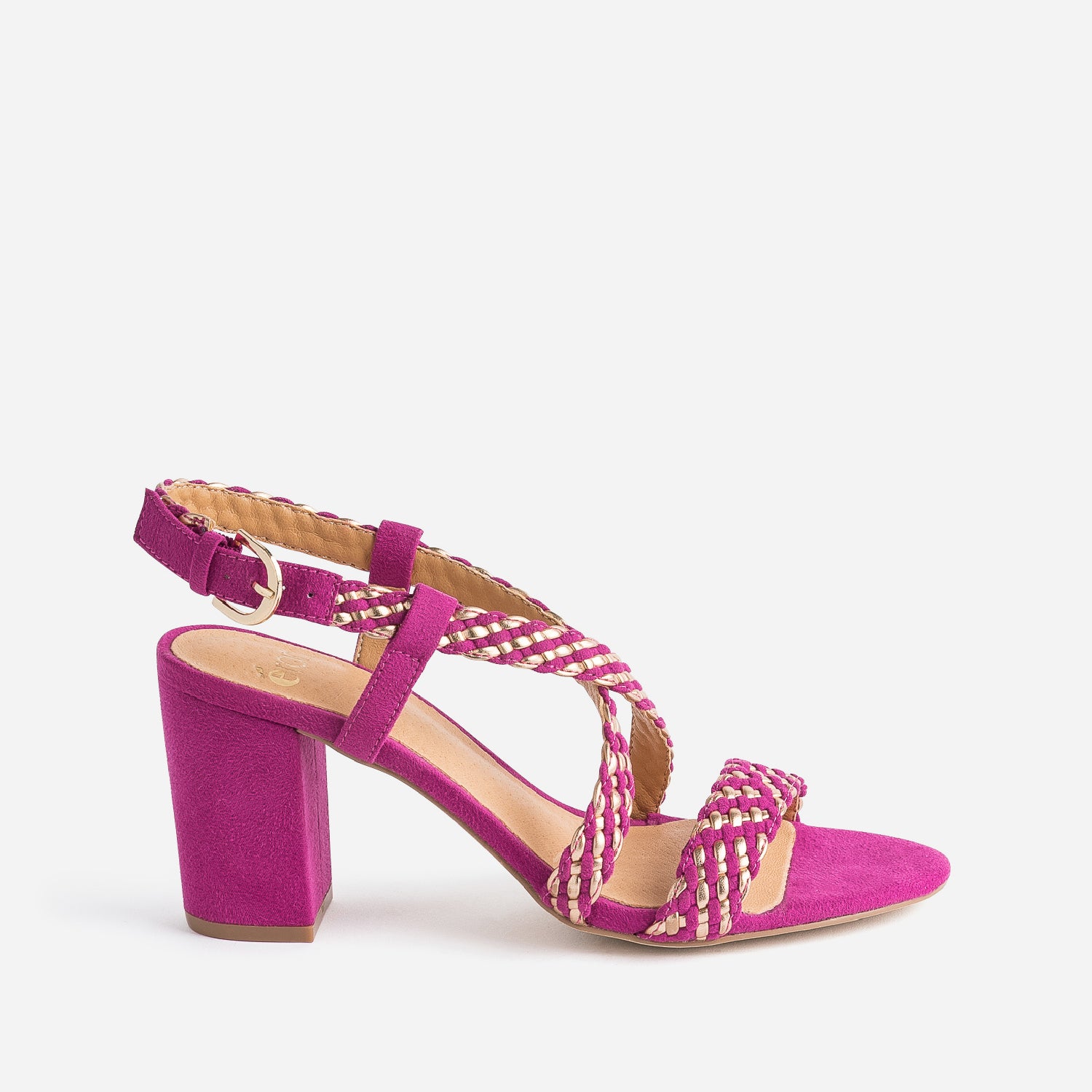 Sandale talon or rose new arrivals