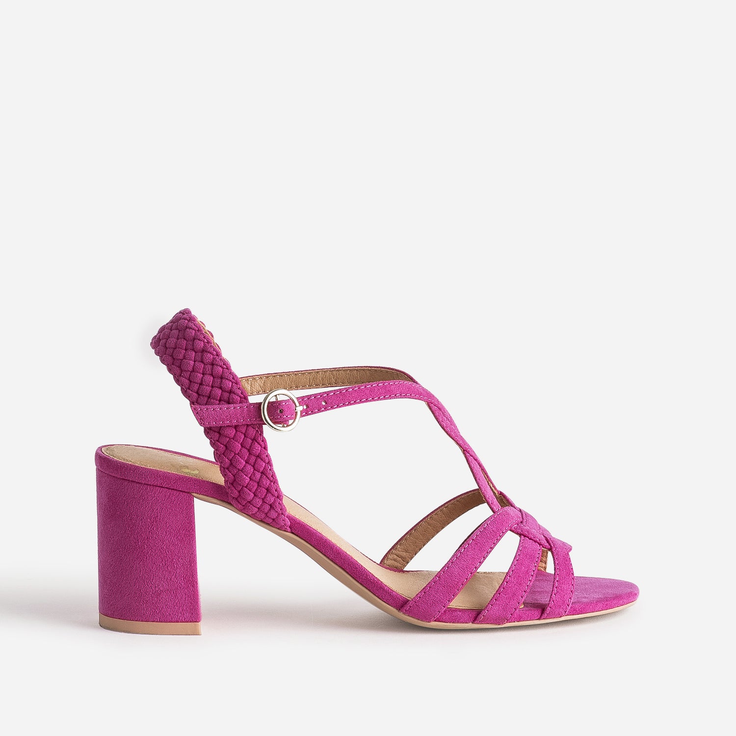 Sandale rose brides entrelac es Eram Femme ERAM