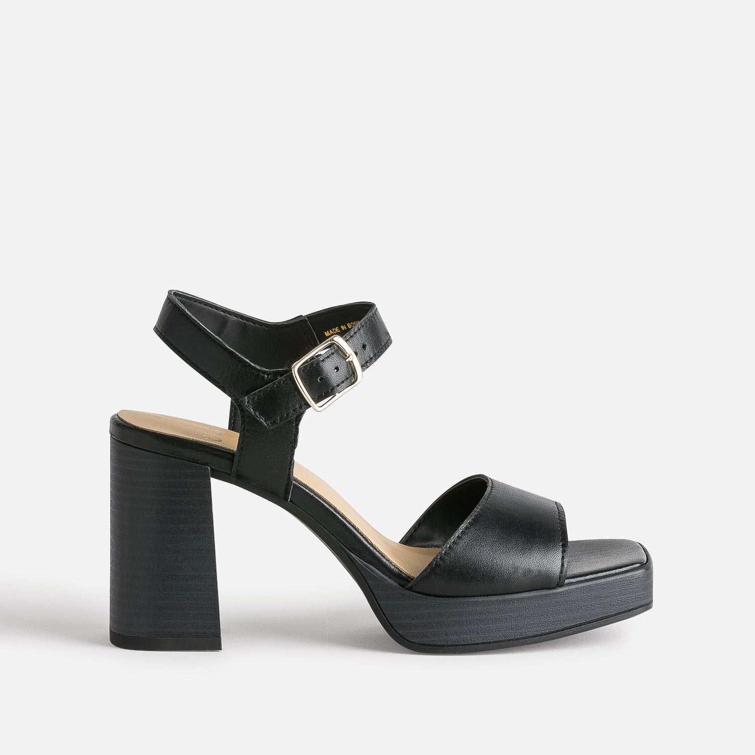 Sandales a new arrivals plateforme noir